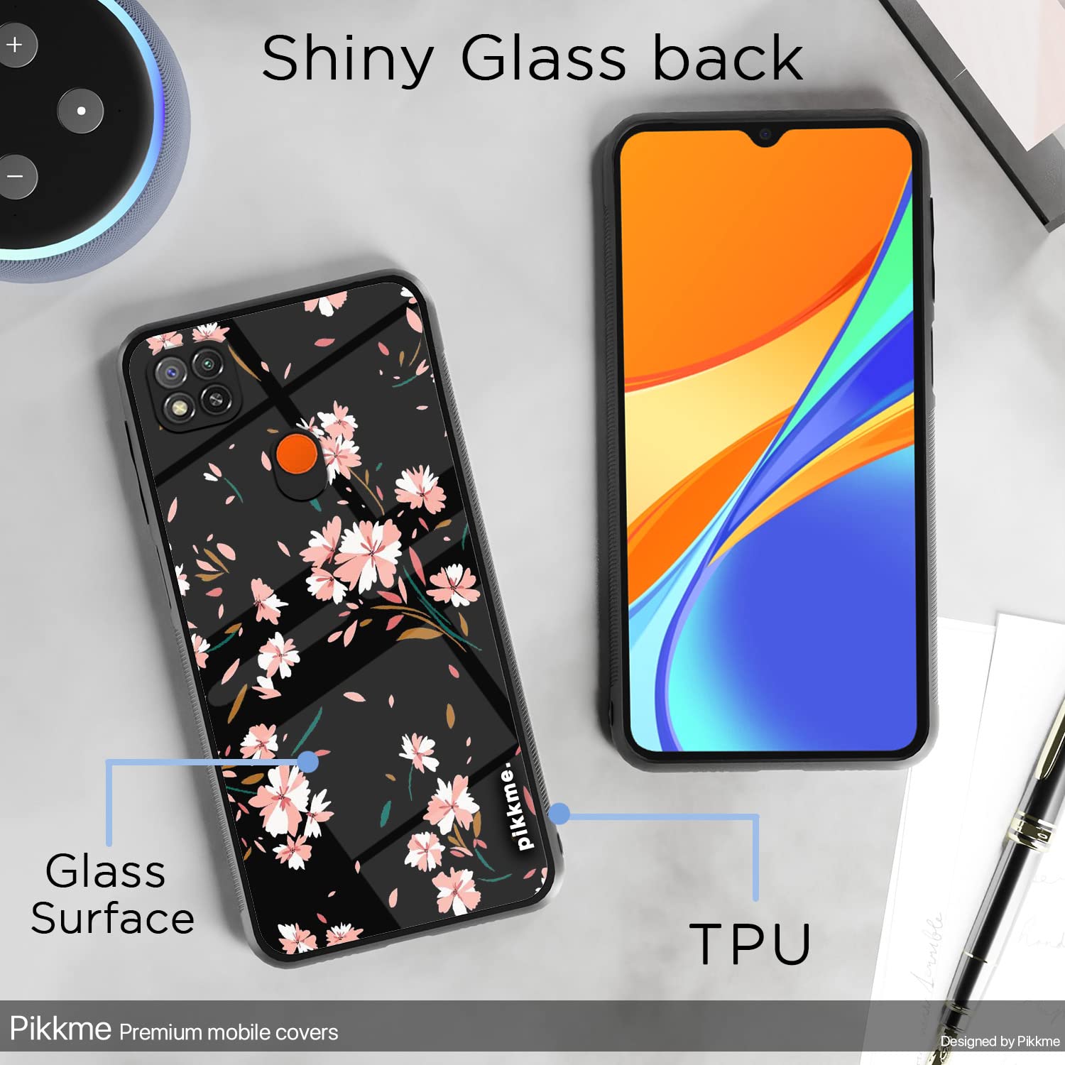 Redmi 10A/9, Poco C31 Flower phone cover by Pikkme – photo 3