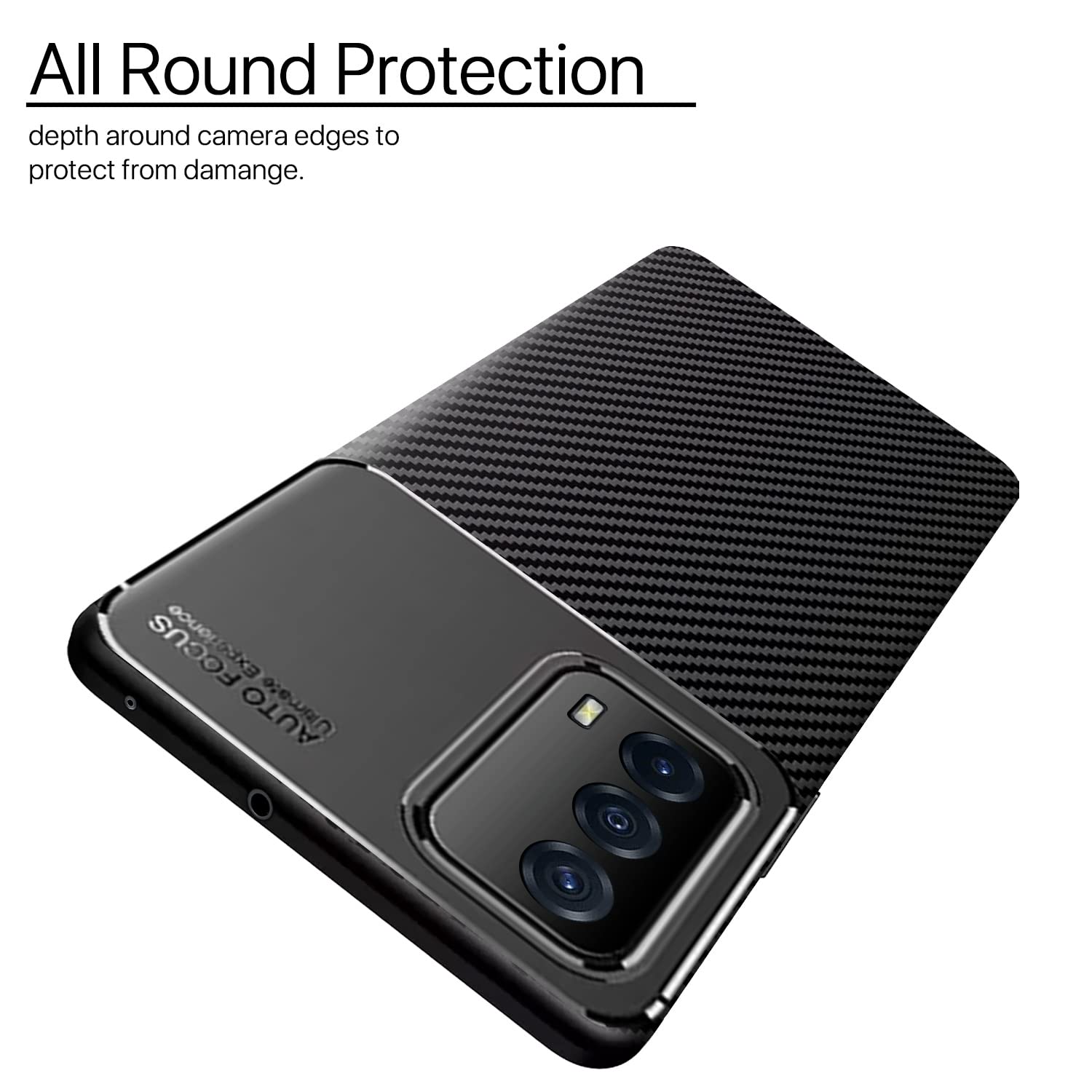 iQOO Z5 5G mobile cover in black by Pikkme – photo 2