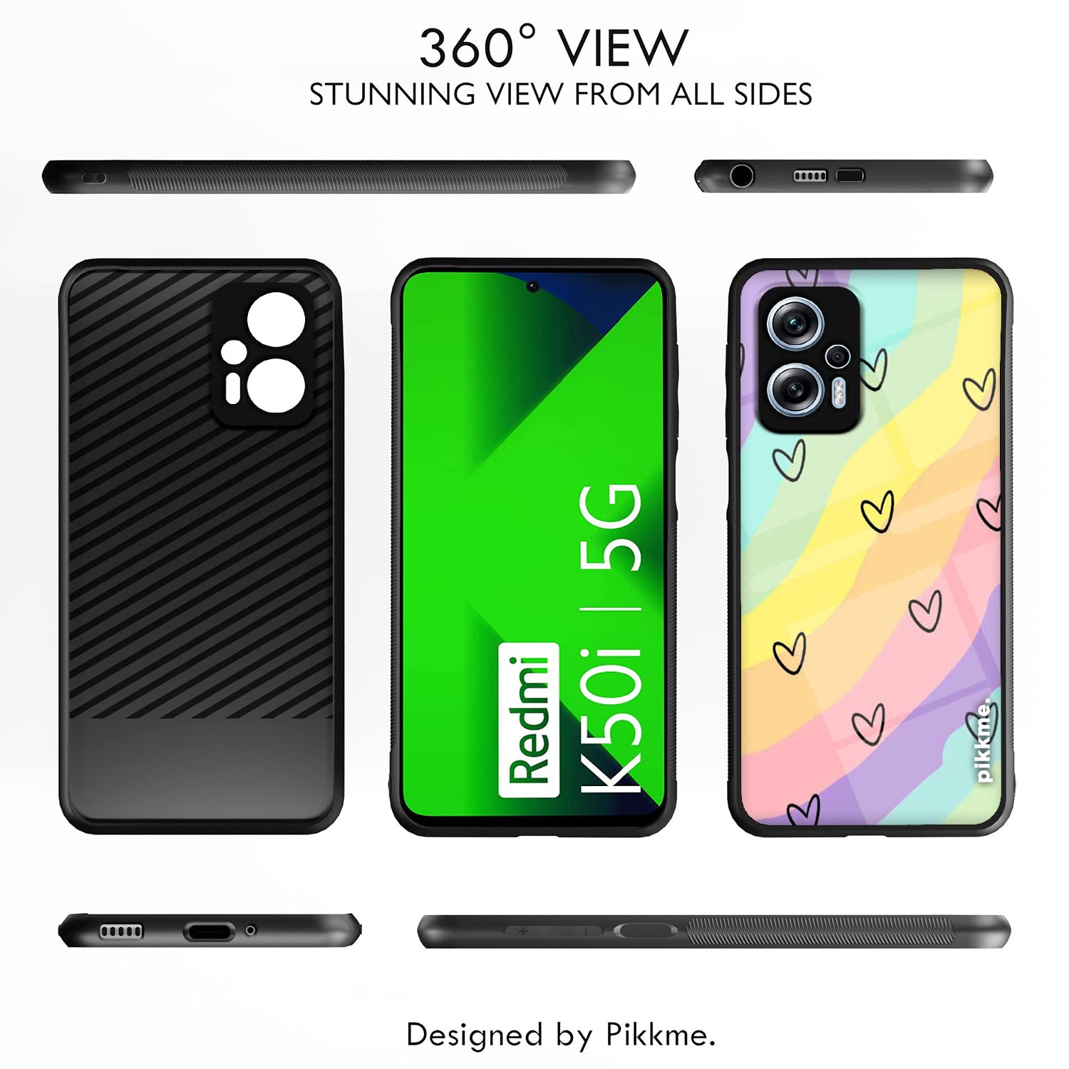 Hybrid Mobile back cover for Redmi K50i 5G – Pikkme – photo 2