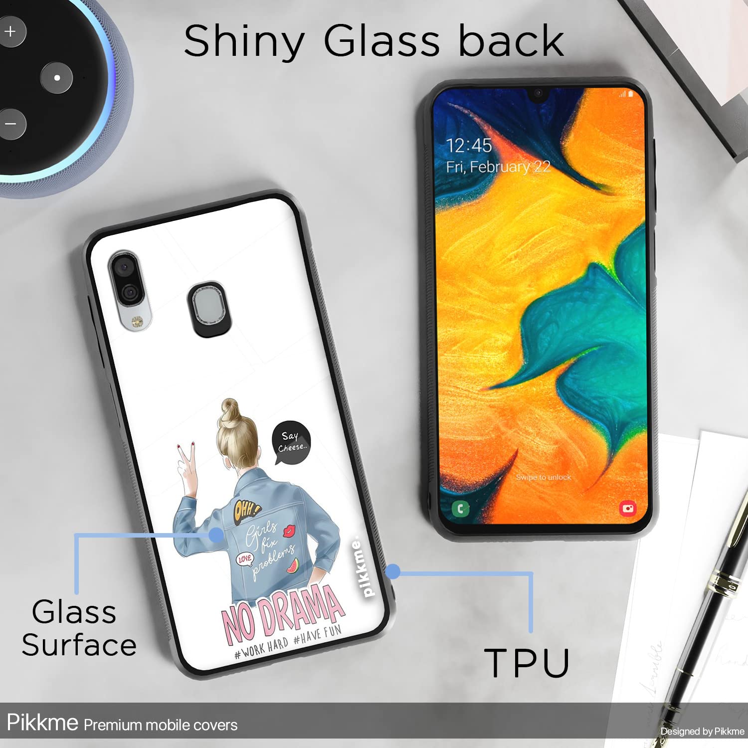 Pikkme Samsung A20/A30/M10s Hybrid mobile back cover – photo 3