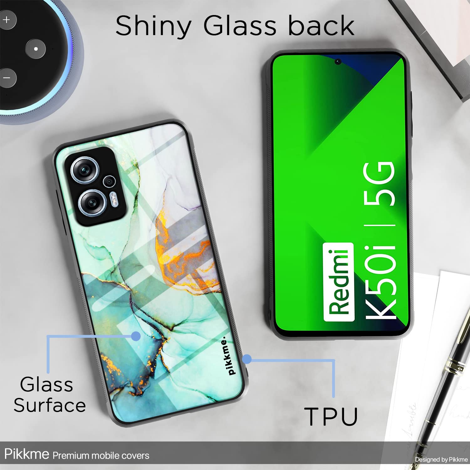 Redmi K50i 5G Hybrid mobile cover by Pikkme – photo 3