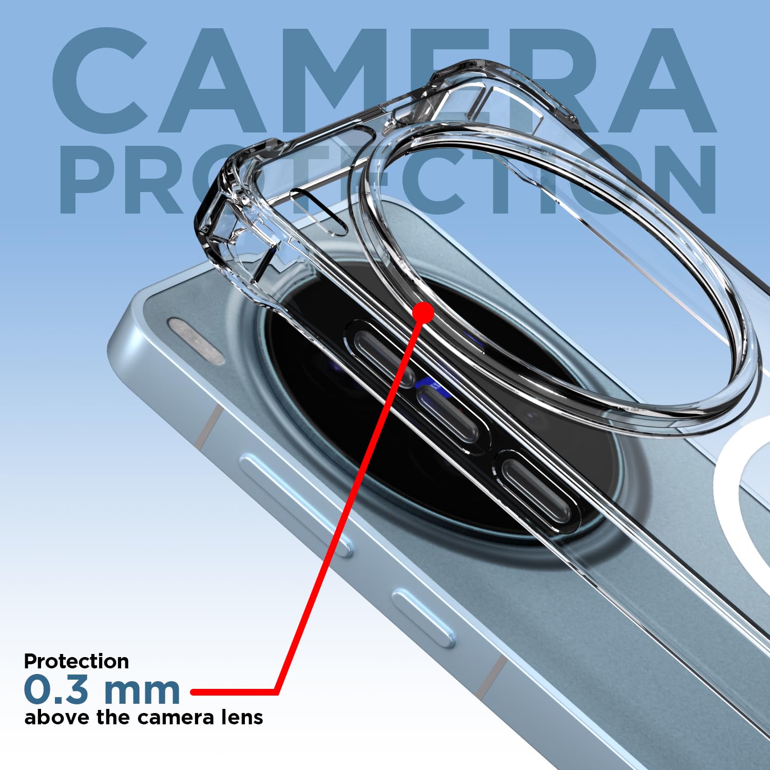 Pikkme Vivo X300 Pro 5G MagSafe transparent mag-safe mobile back cover – photo 5