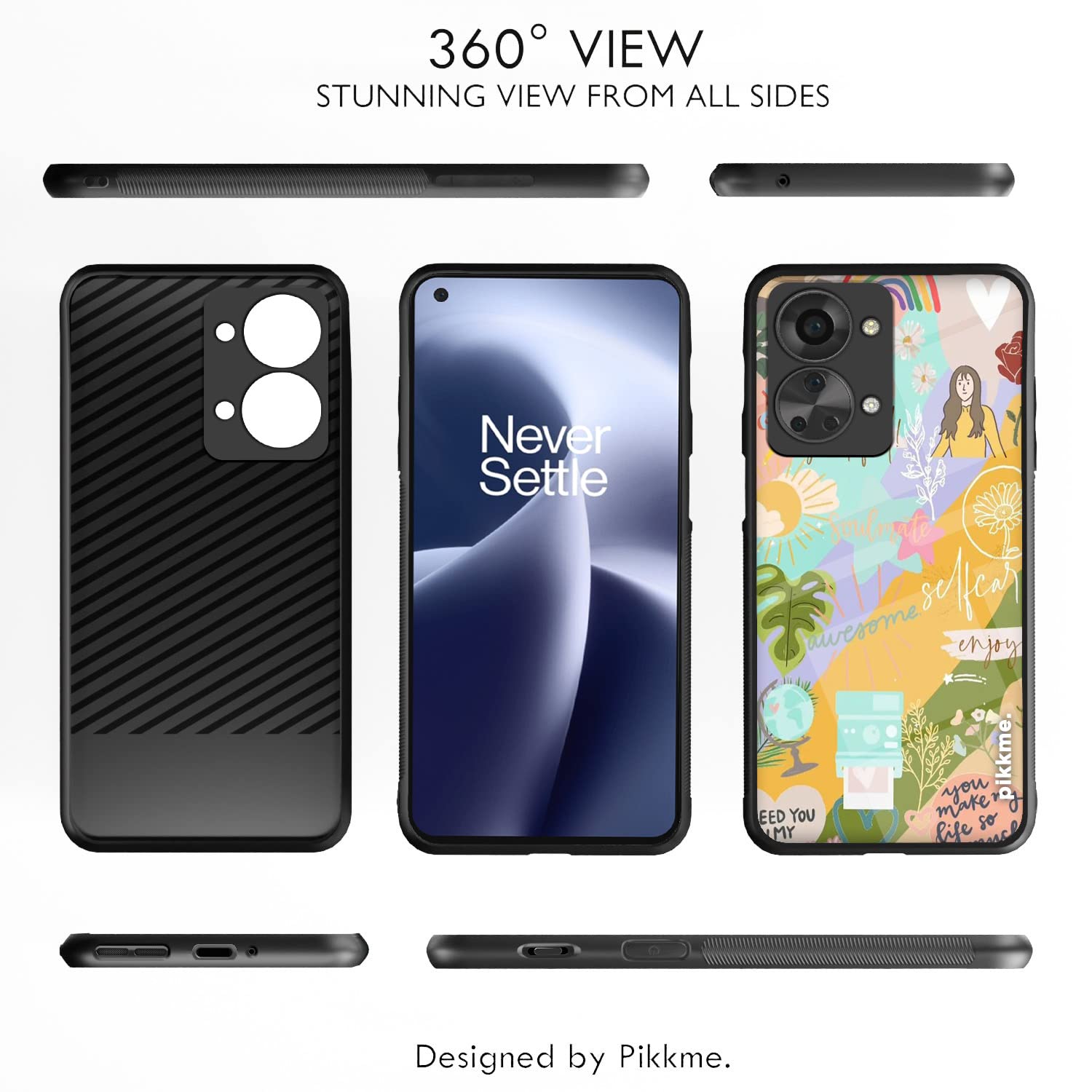Pikkme Hybrid mobile cover for OnePlus Nord 2T 5G – photo 2