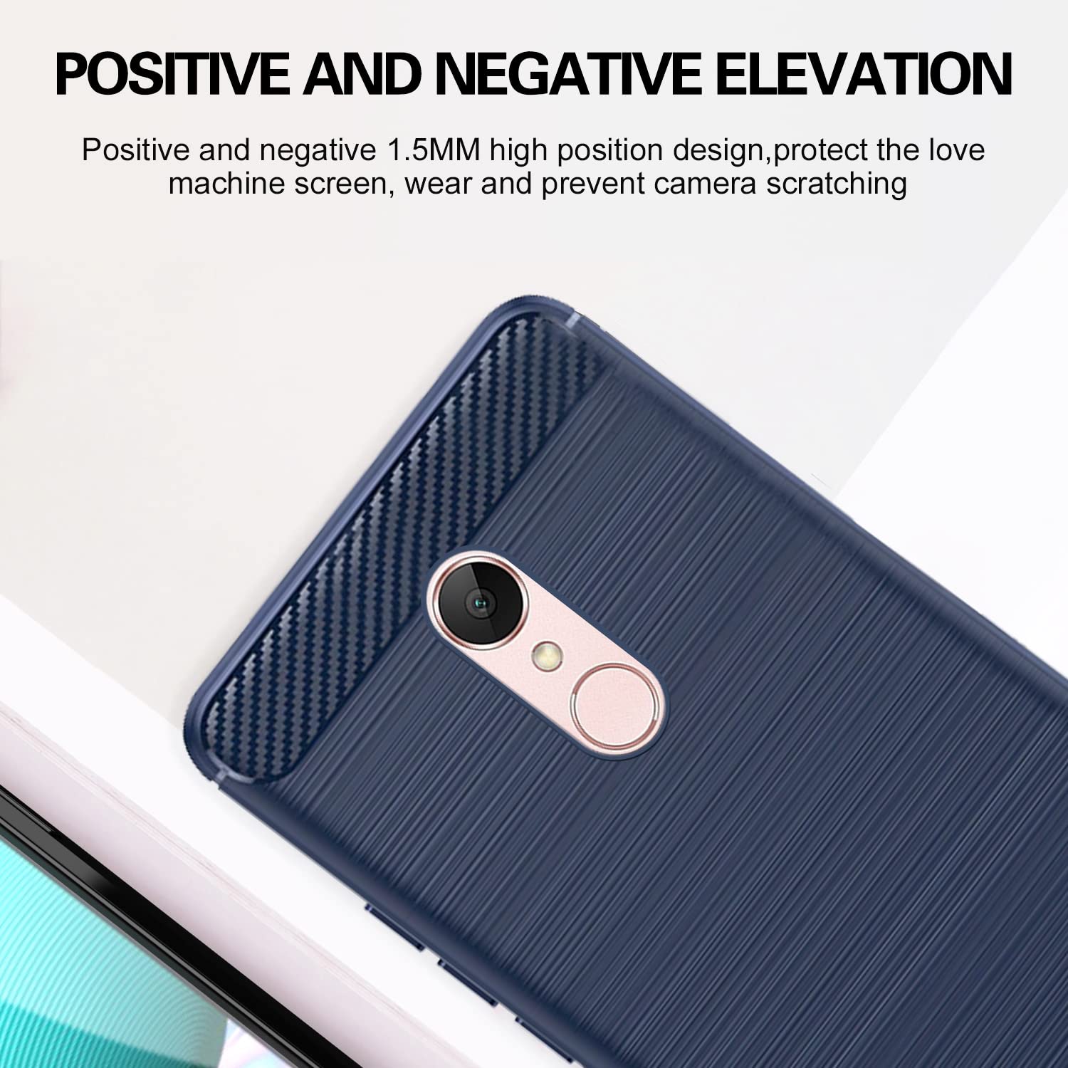 Blue back cover for Redmi Note 5 – Pikkme – photo 5