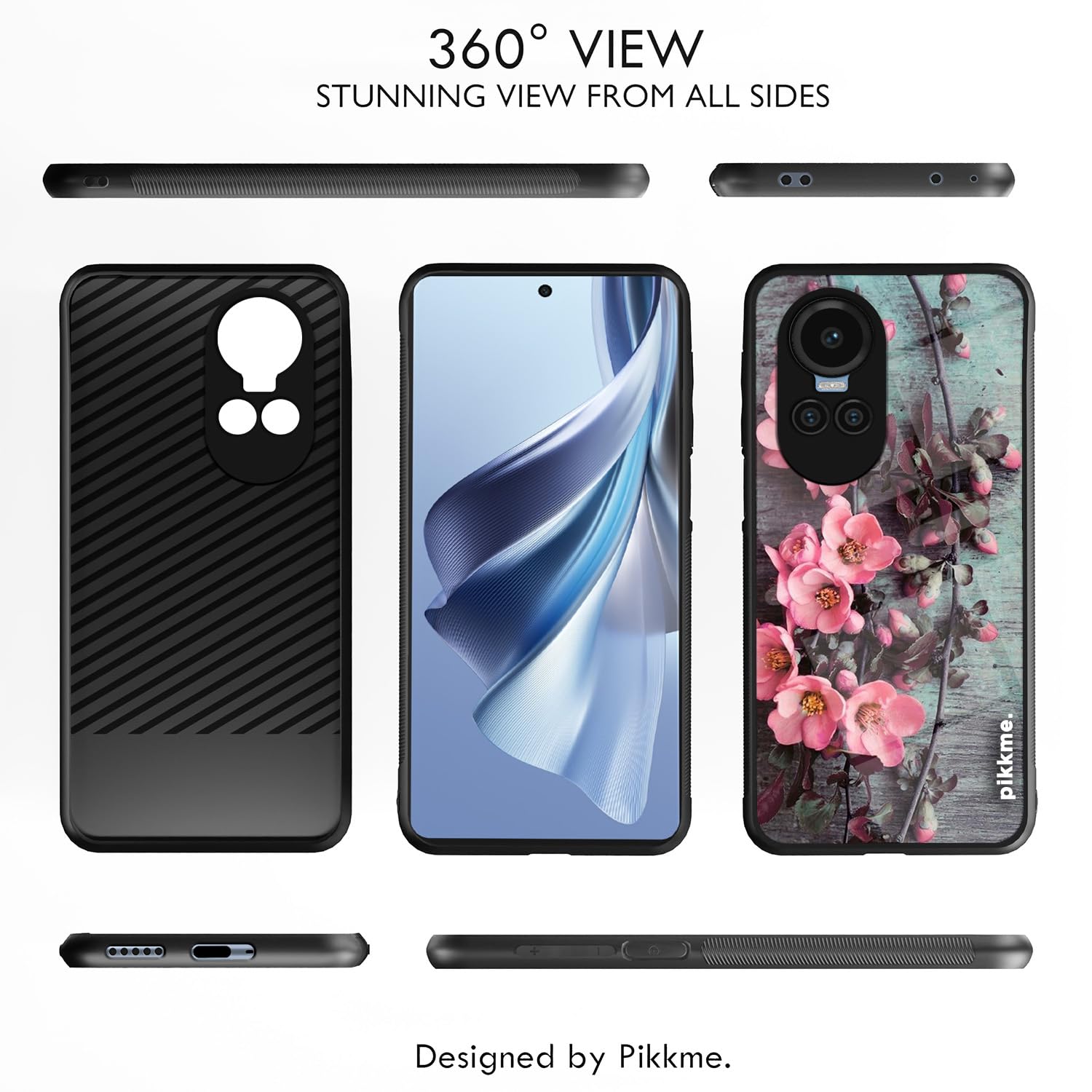 Flower Back cover for Oppo Reno 10 5G – Pikkme – photo 2