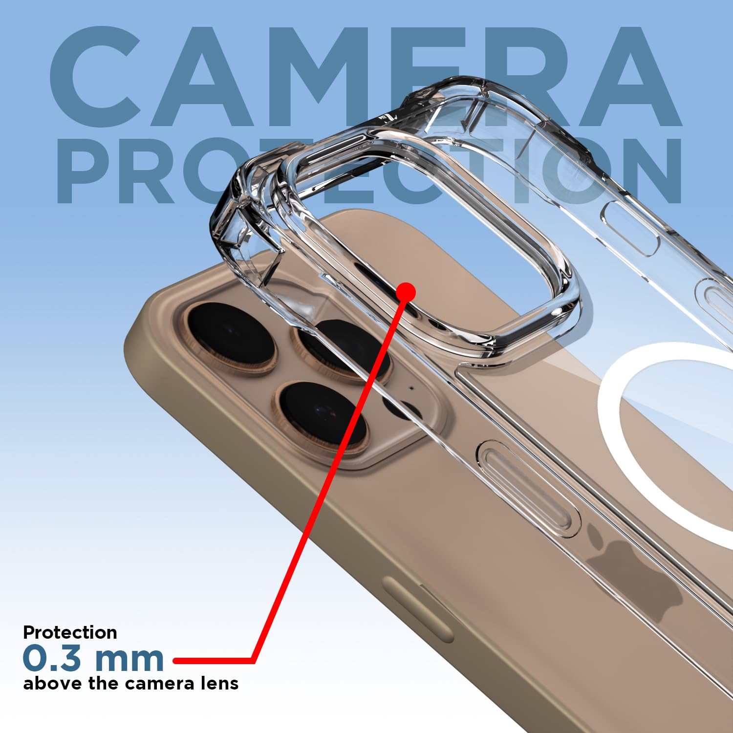 Pikkme transparent mag-safe mobile back cover for iPhone 14 Pro – photo 5