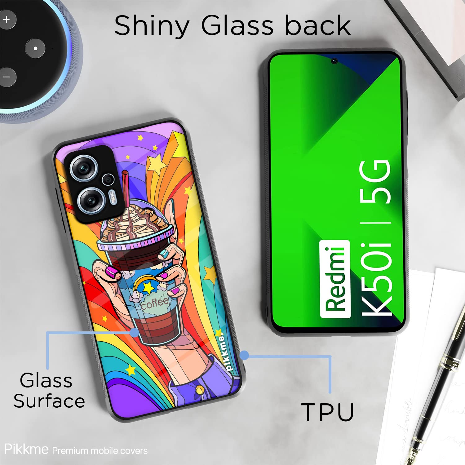 Pikkme Redmi K50i 5G Hybrid back cover – photo 3