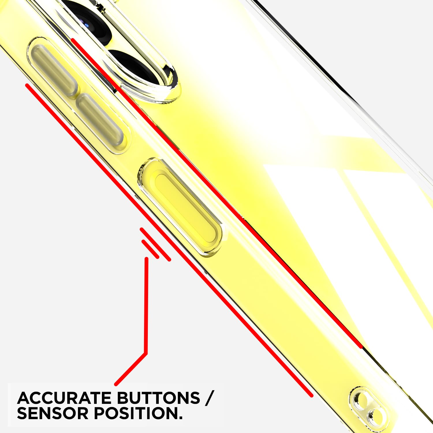 Pikkme Samsung Galaxy A15 5G PC + TPU Crystal Clear Transparent Back Cover (Transparent)