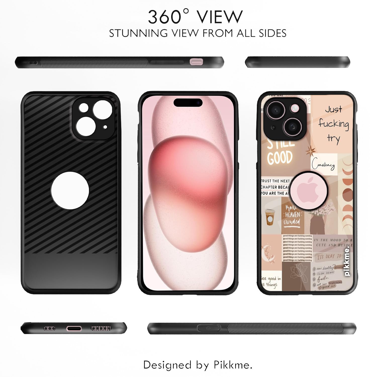 Hybrid Mobile cover for iPhone 15 – Pikkme – photo 2