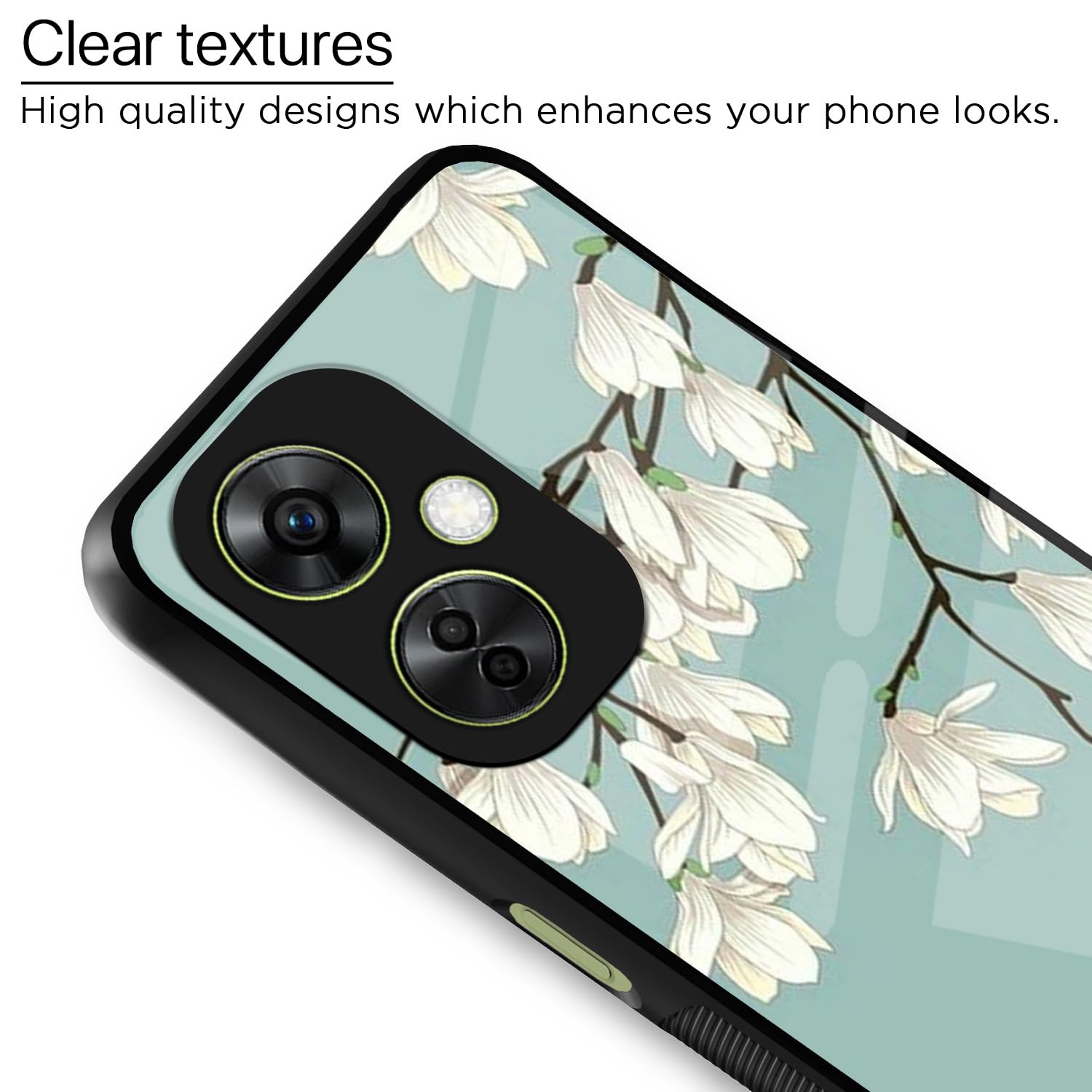 Pikkme Flower mobile cover for OnePlus Nord CE 3 Lite 5G – photo 4