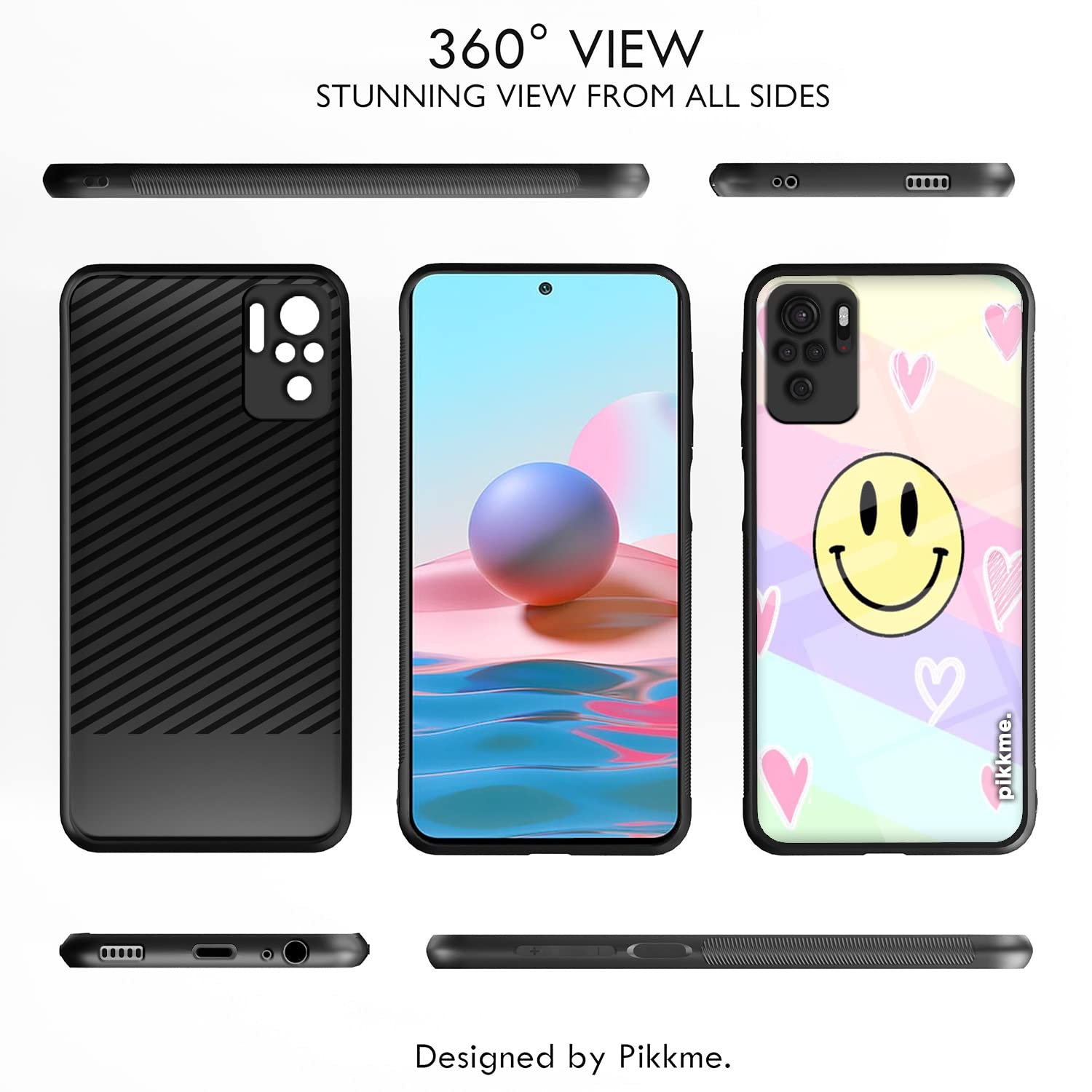 Redmi Note 10/Note 10s Hybrid mobile cover by Pikkme – photo 2
