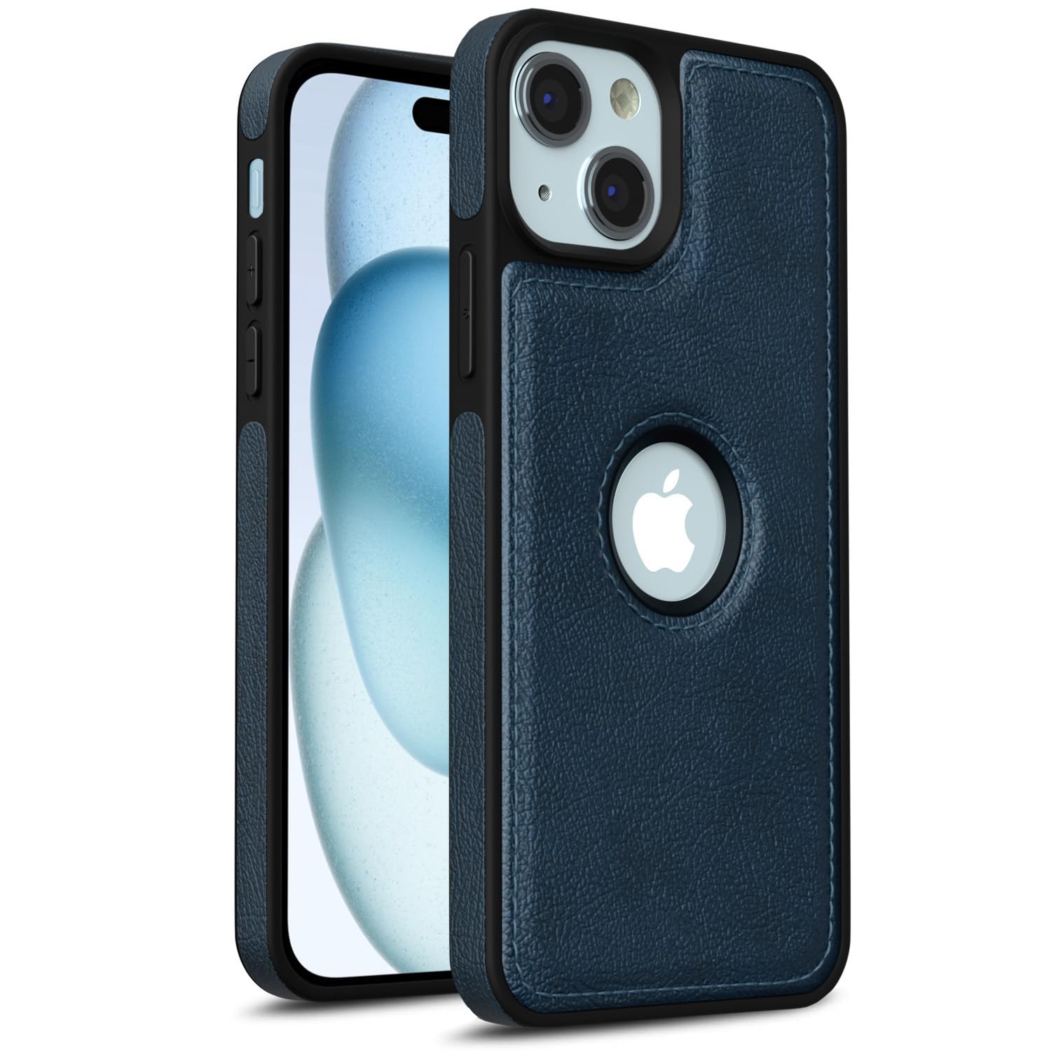 Pikkme blue phone cover for iPhone 15