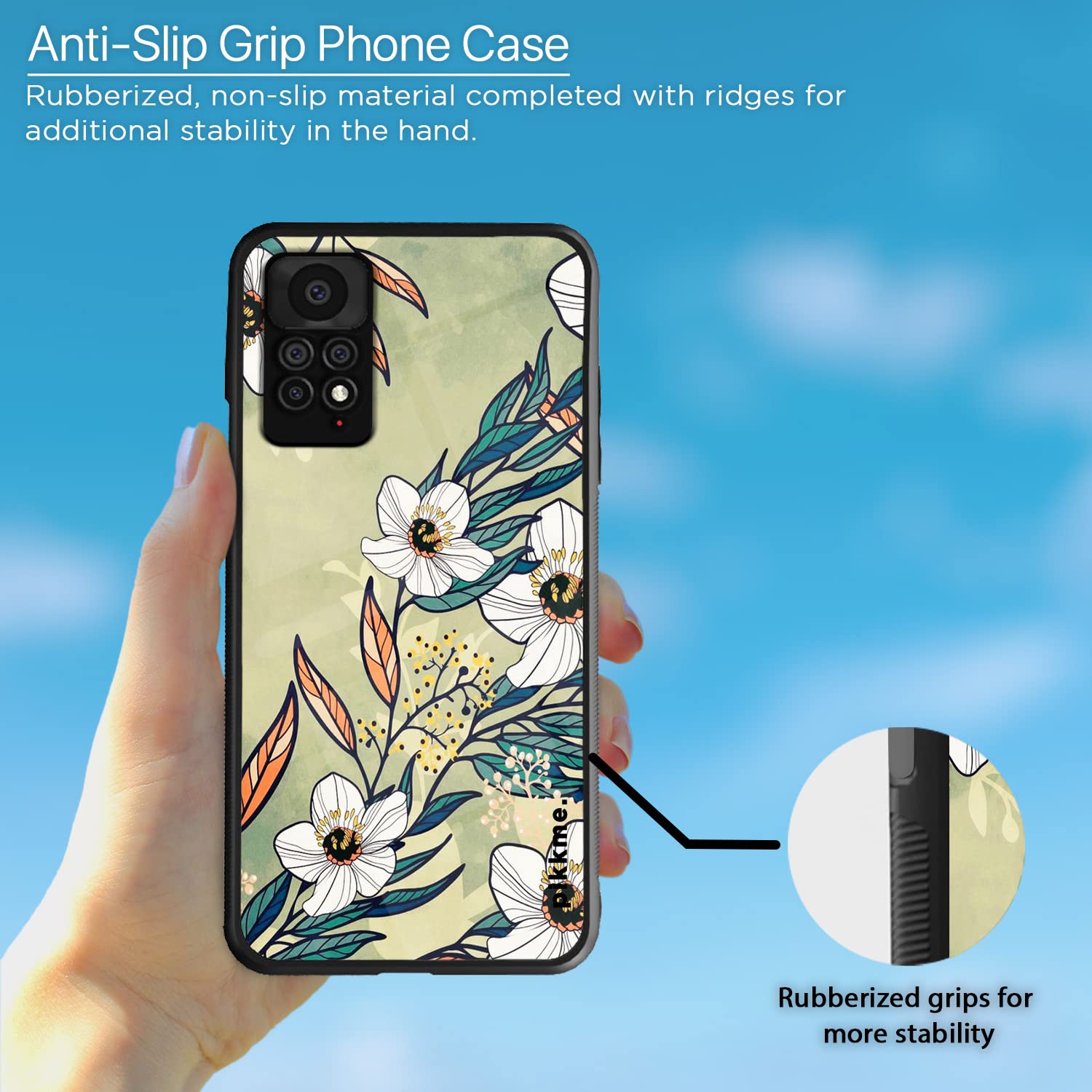 Pikkme Flower phone cover for Redmi Note 11 Pro/Note 11 Pro Plus 5G – photo 5