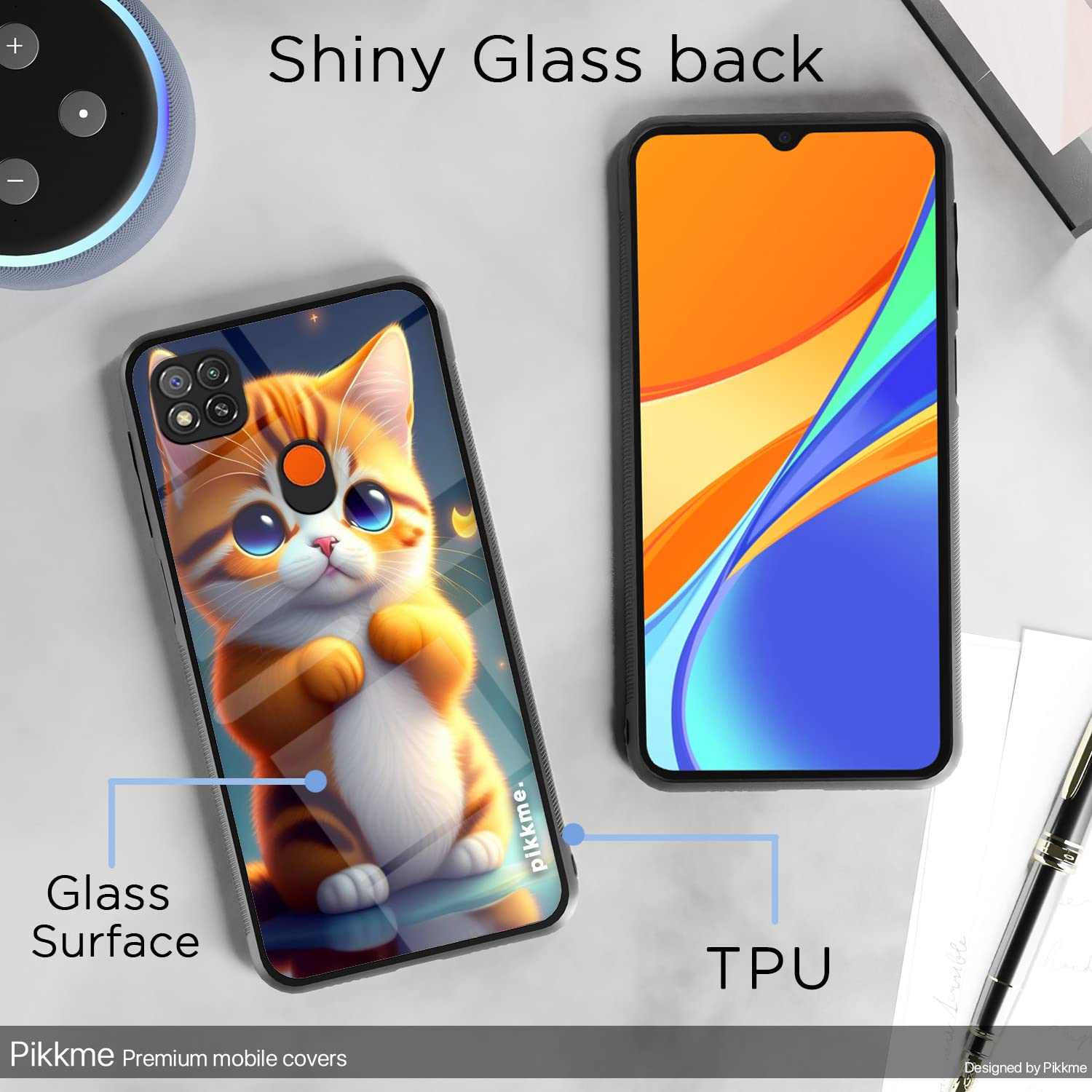 Pikkme Cat phone cover for Redmi 10A/9, Poco C31 – photo 3