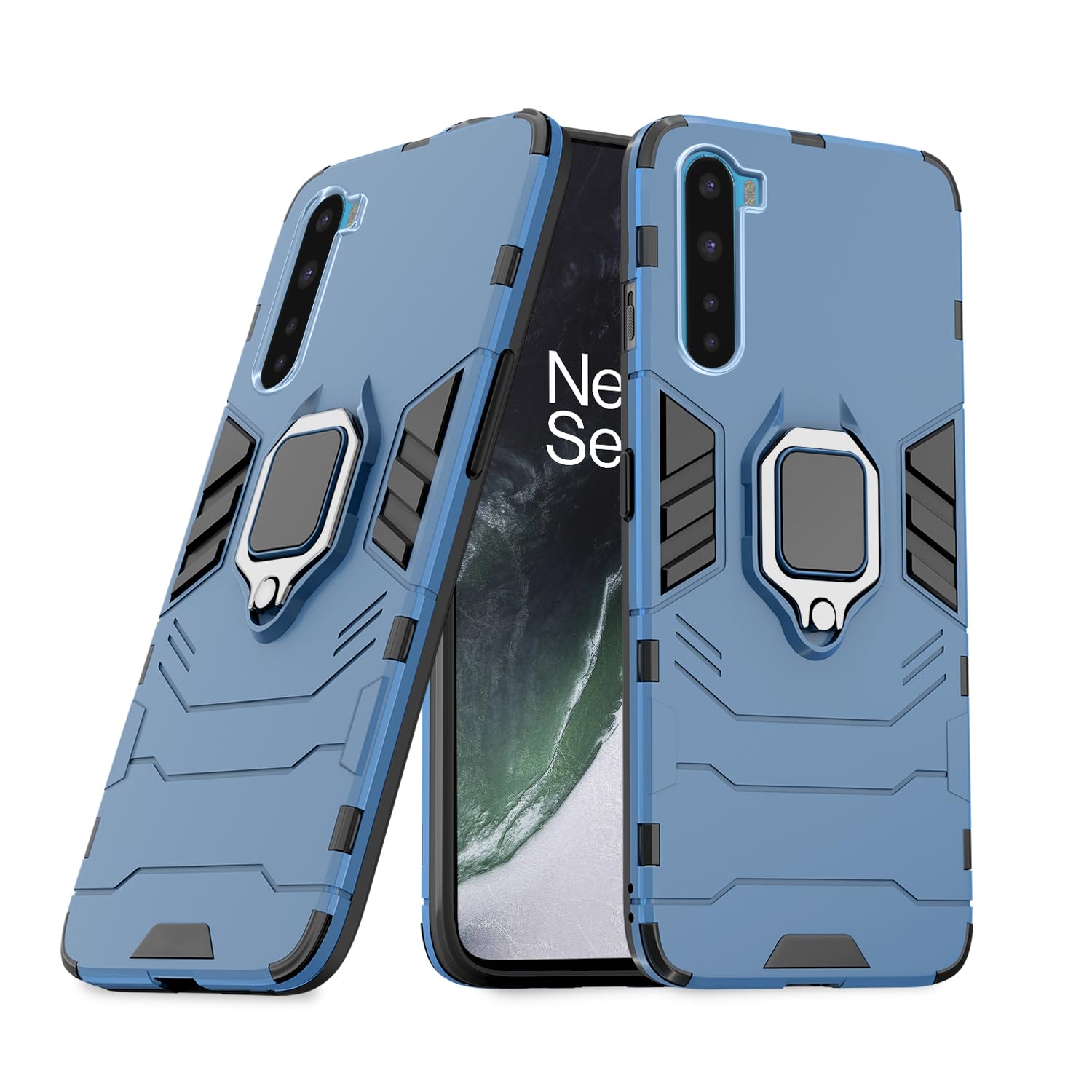 Pikkme blue phone cover for OnePlus Nord (2020)