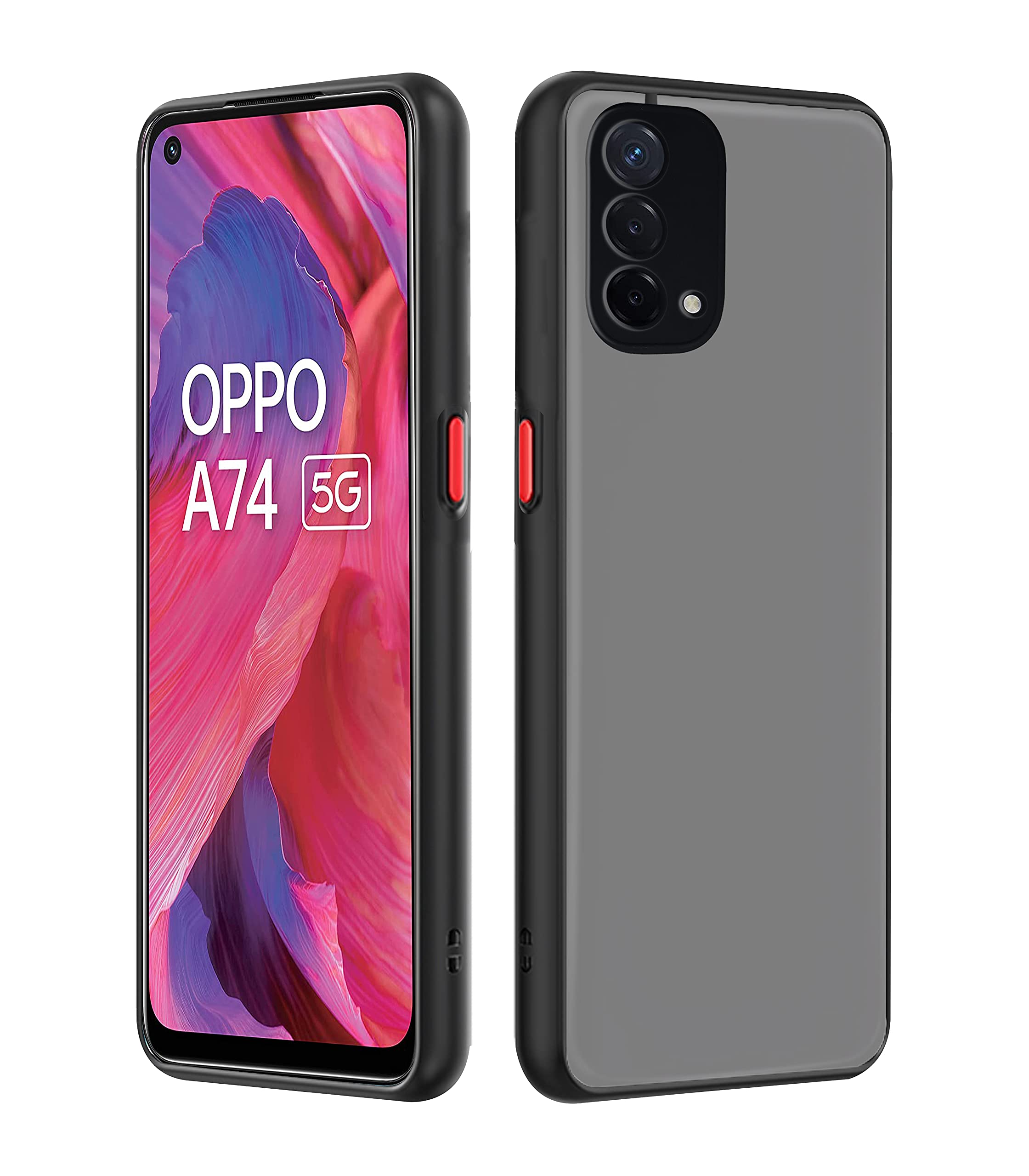Pikkme Oppo F19/F19s Hybrid black mobile cover