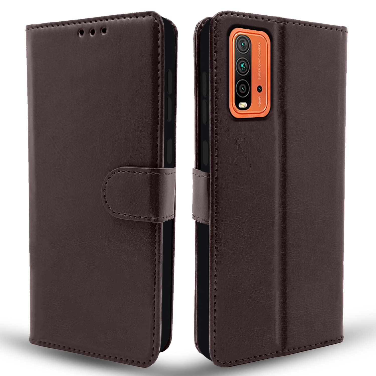 Redmi 9 Power Coffee Vintage Flip Cover