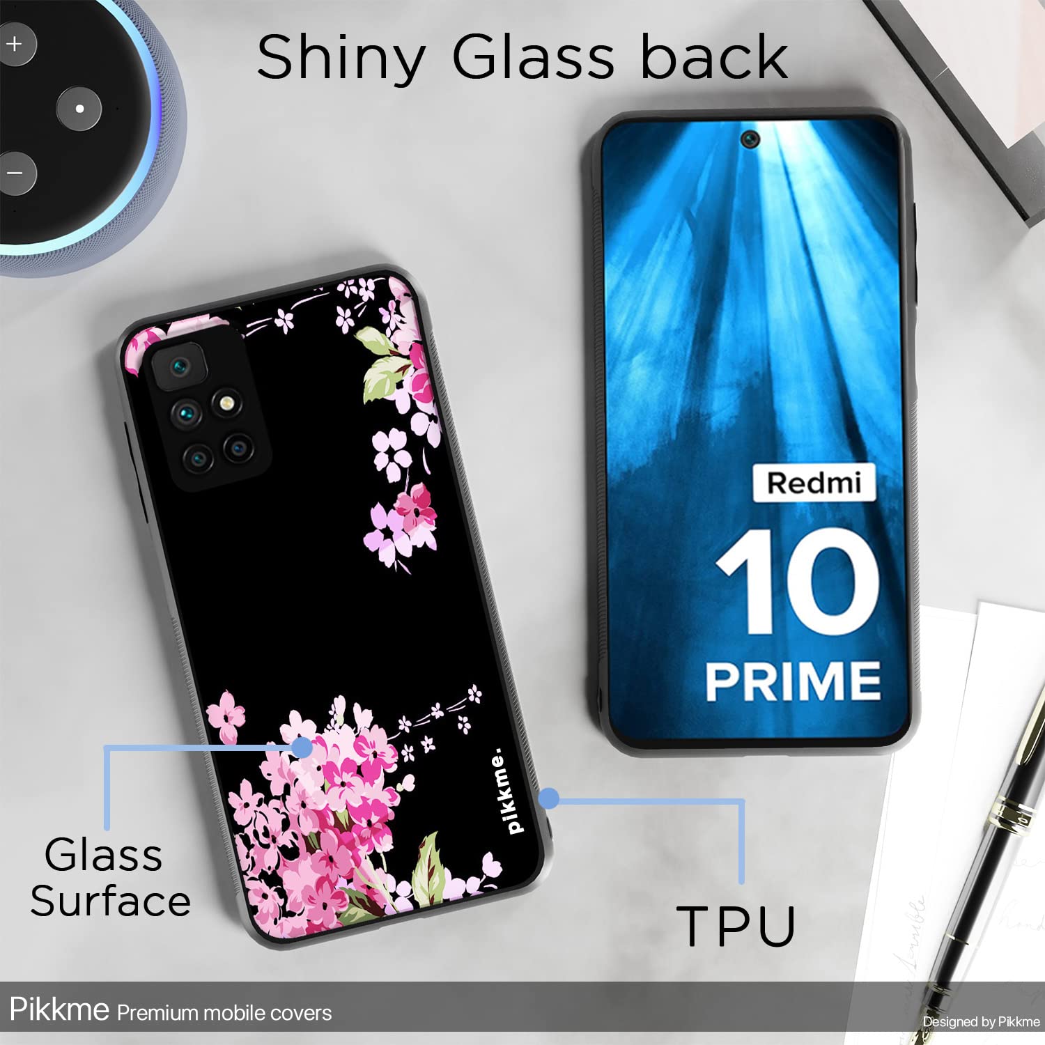 Flower Mobile cover for Redmi 10 Prime – Pikkme – photo 3
