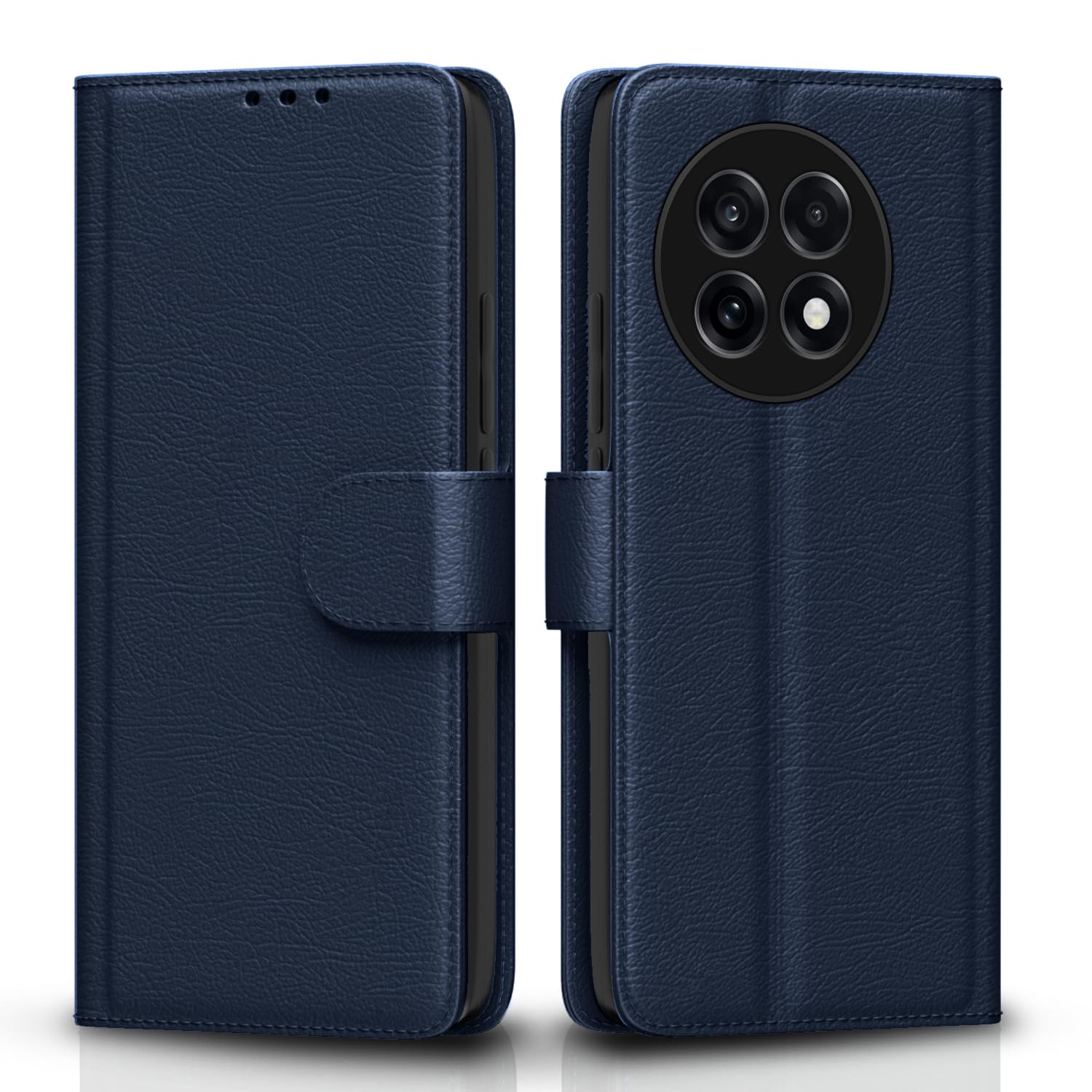 Pikkme blue Wallet mobile flip cover for OnePlus 13R 5G