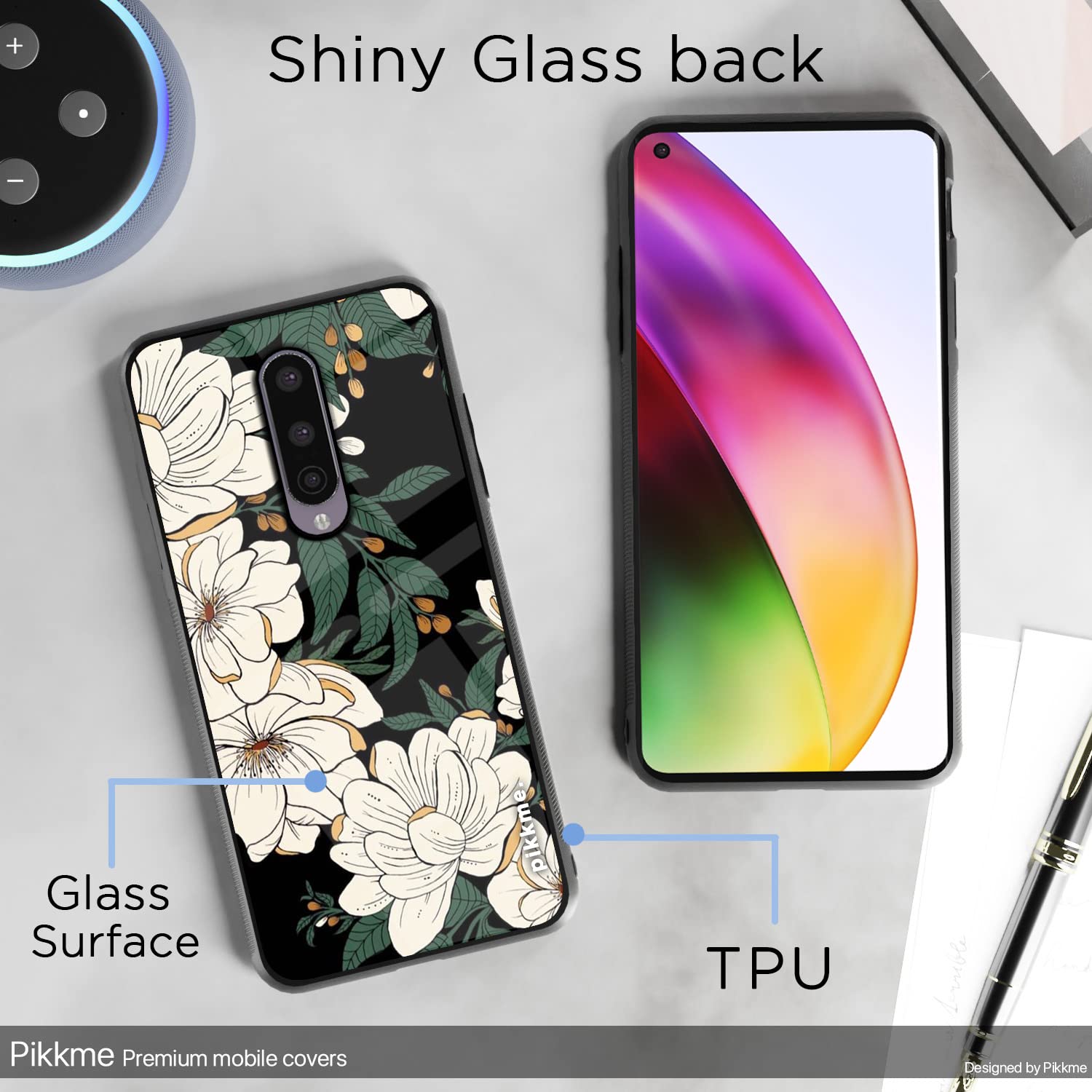 Flower Mobile cover for OnePlus 8 – Pikkme – photo 3
