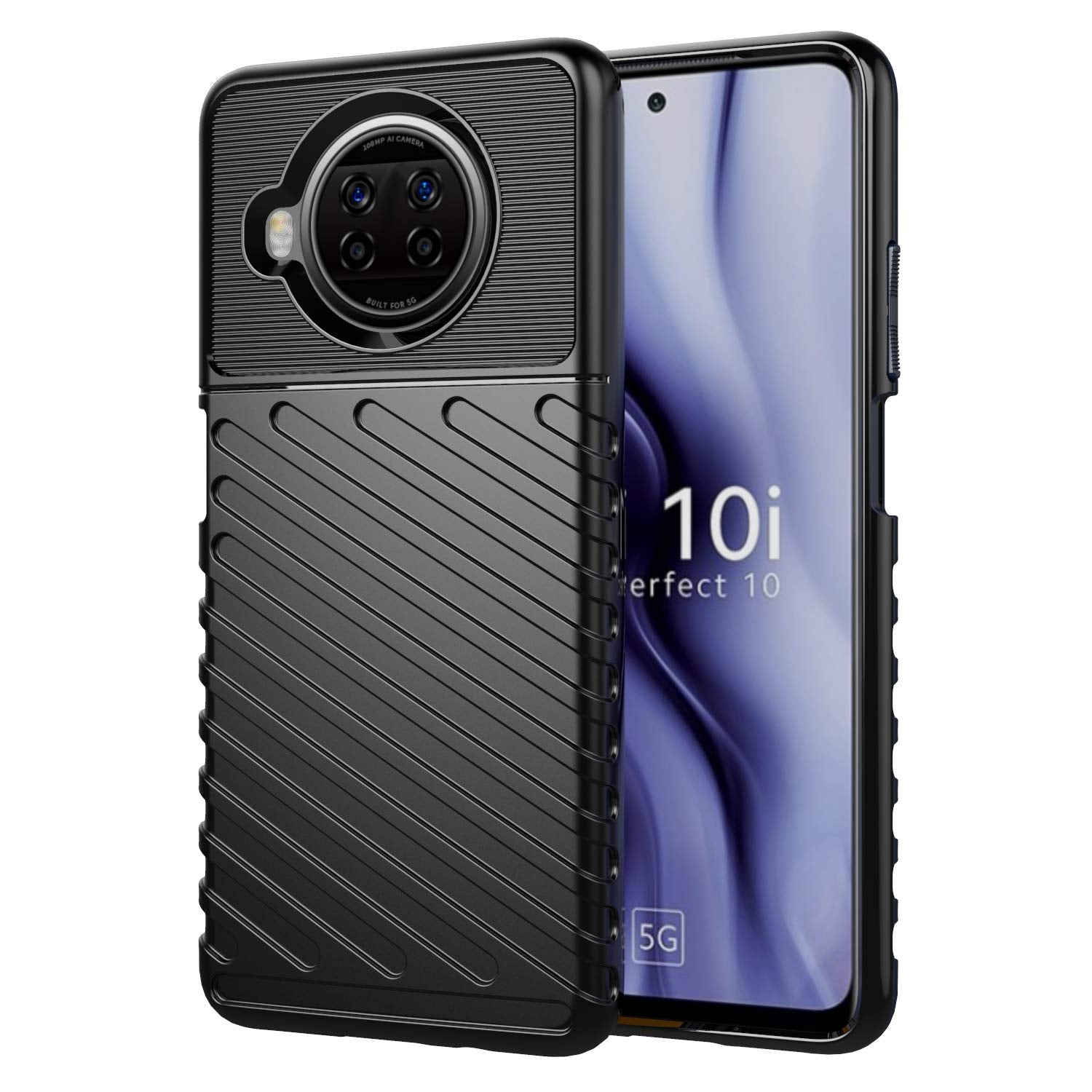 Pikkme black back cover for Mi 10i – photo 3