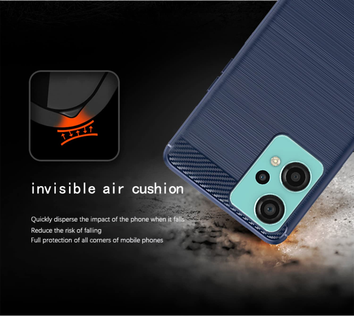 OnePlus Nord CE 2 Lite 5G back cover in blue by Pikkme – photo 4