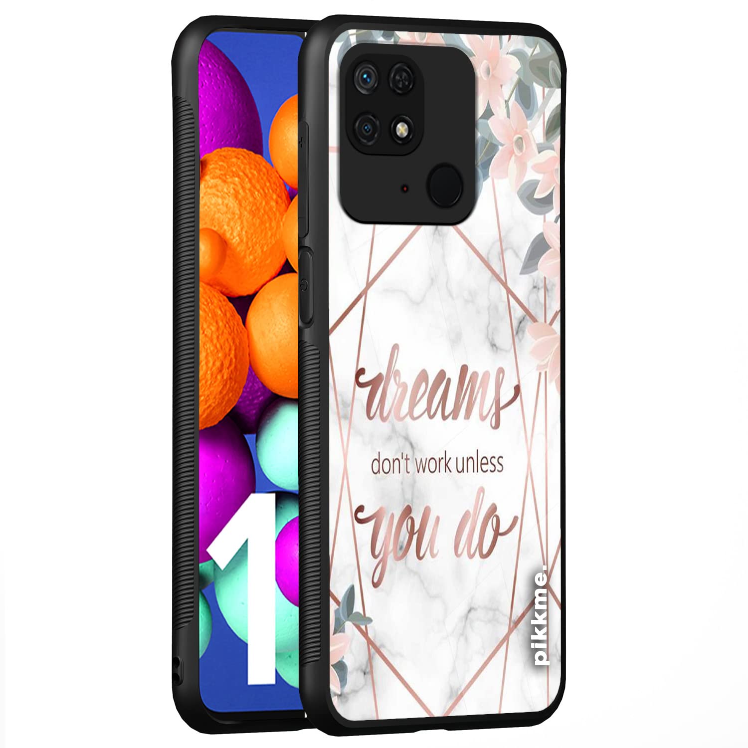 Pikkme Redmi 10/10 Power Hybrid back cover