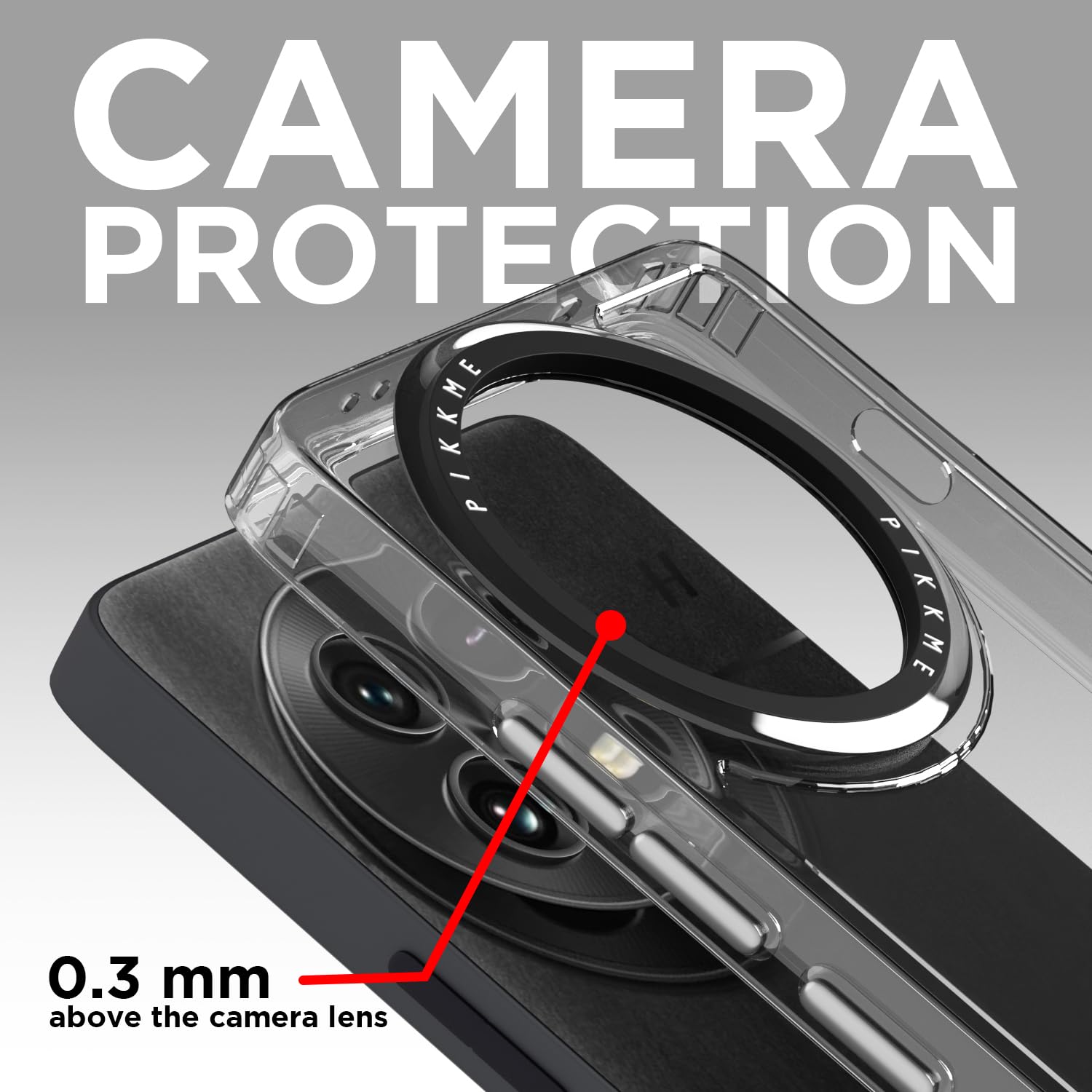Pikkme transparent mobile cover for OnePlus 13 5G – photo 3