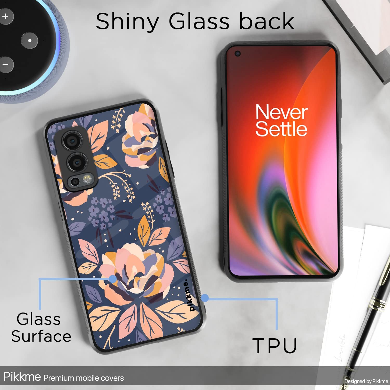 Flower Mobile cover for OnePlus Nord 2 5G – Pikkme – photo 3