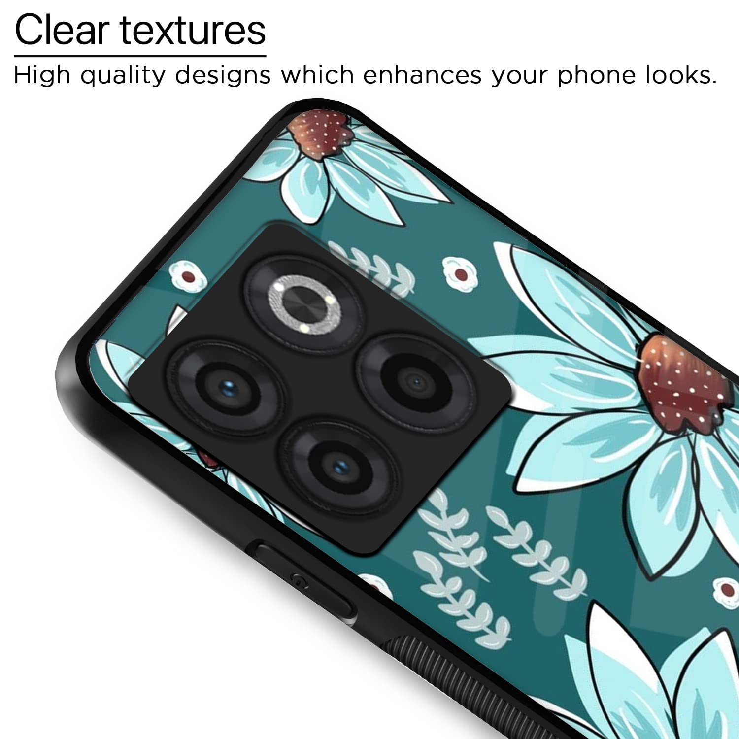 OnePlus 10T 5G Flower mobile back cover by Pikkme – photo 4