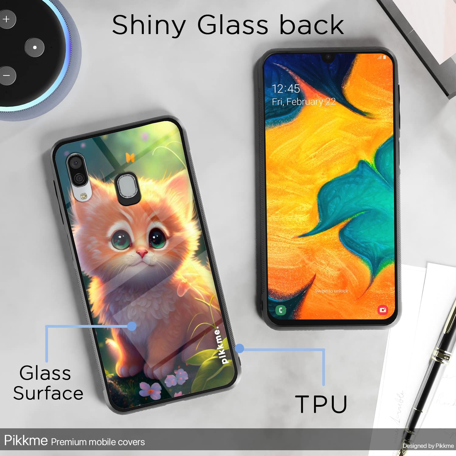 Cat Mobile back cover for Samsung A20/A30/M10s – Pikkme – photo 3