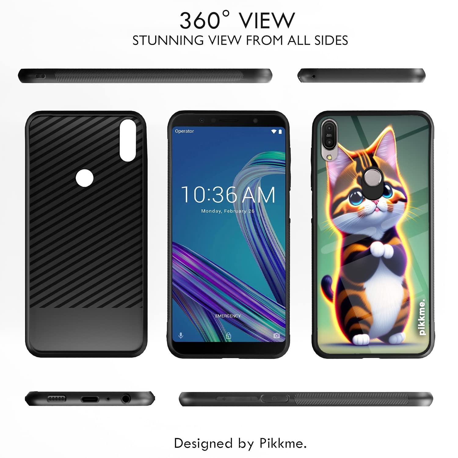Asus Cat phone cover by Pikkme – photo 2