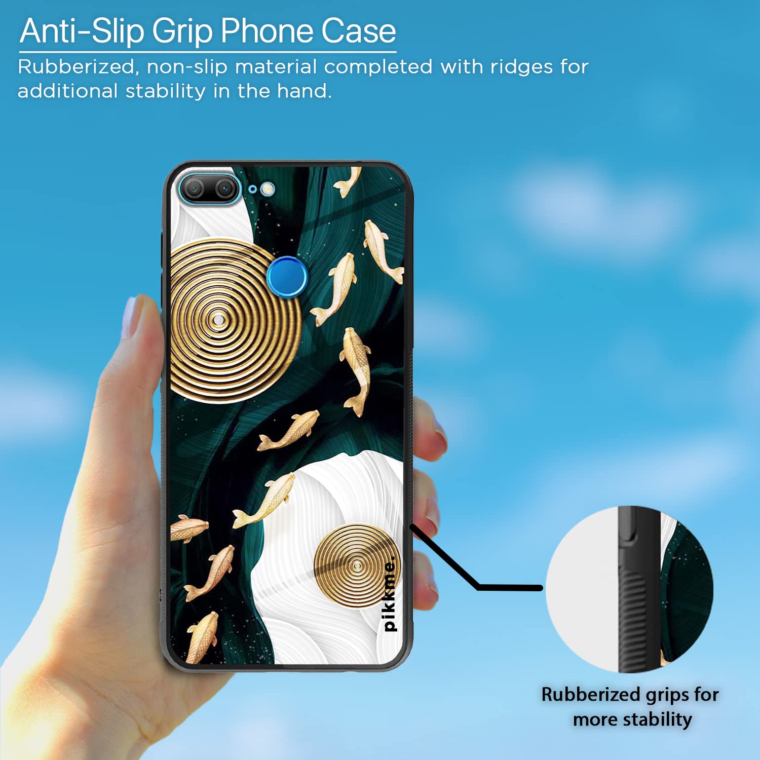 Honor 9 Lite Flower mobile cover by Pikkme – photo 5
