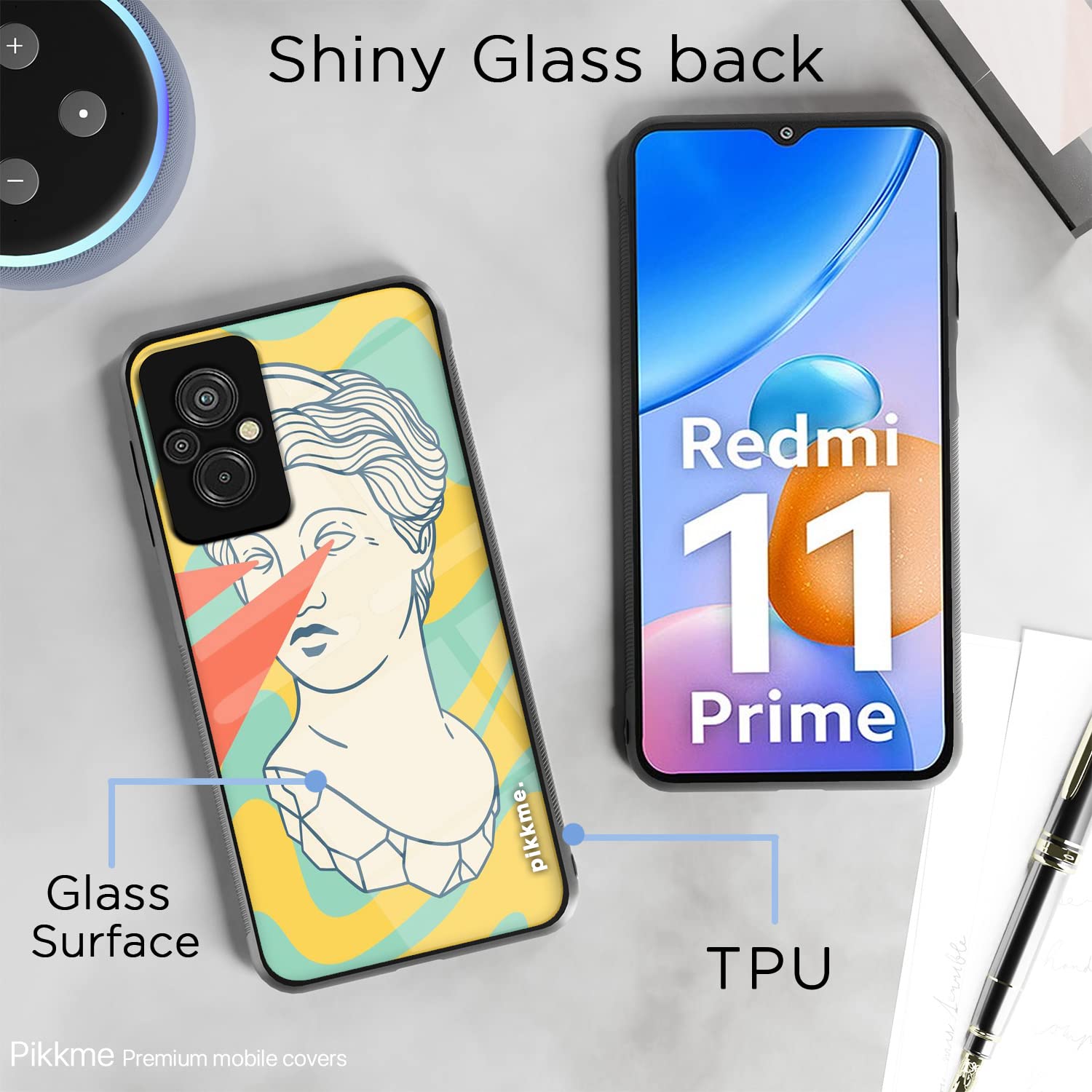 Pikkme Redmi 11 Prime 4G mobile back cover – photo 3