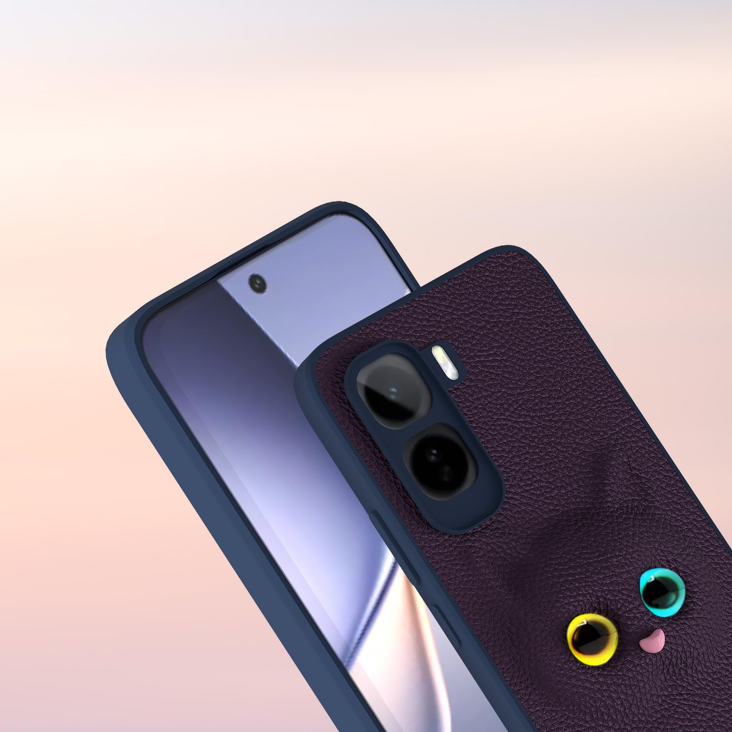 Vivo T5 Pro 5G mobile cover in purple by Pikkme – photo 7
