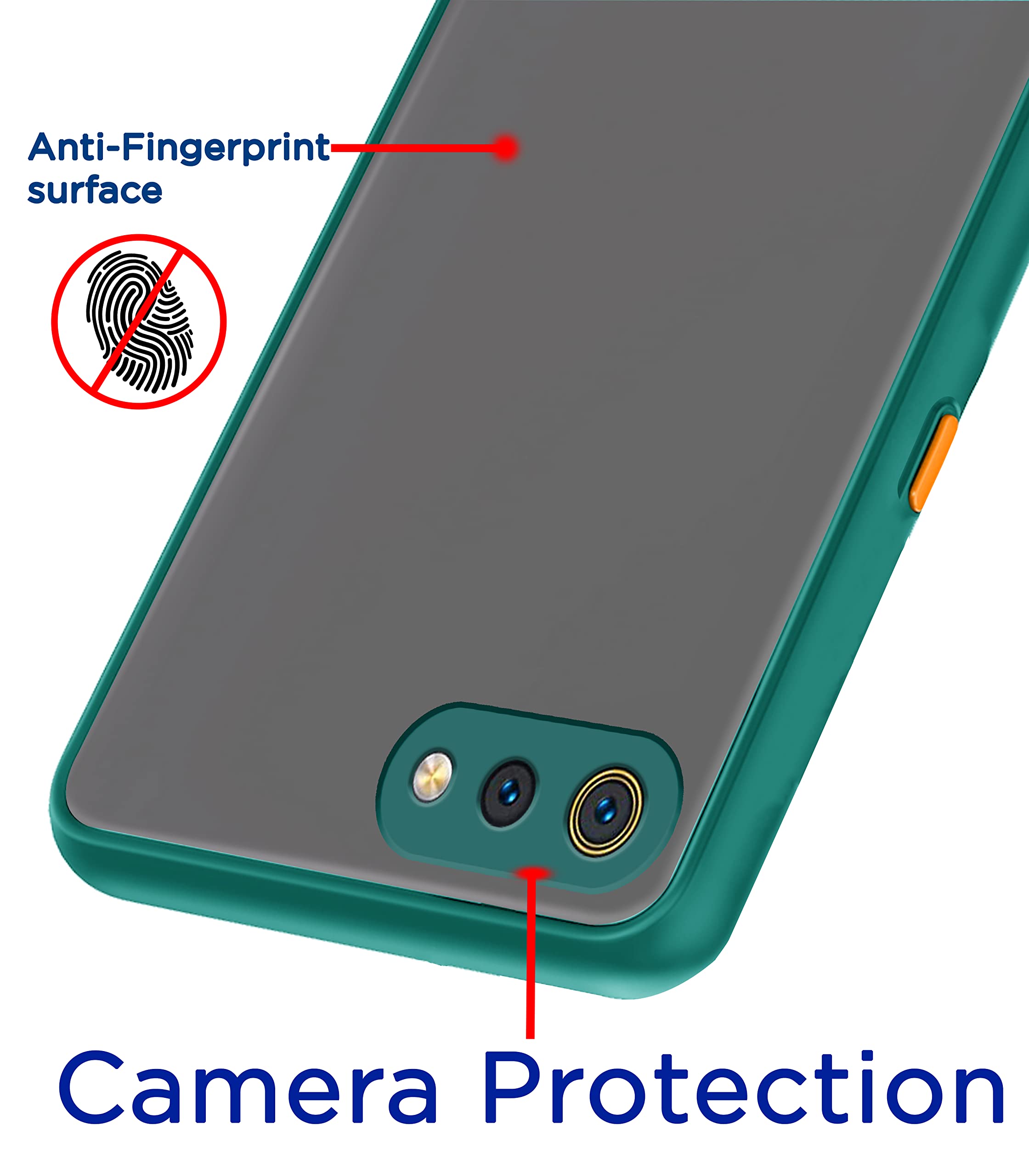 Pikkme Realme C2 green mobile cover – photo 2