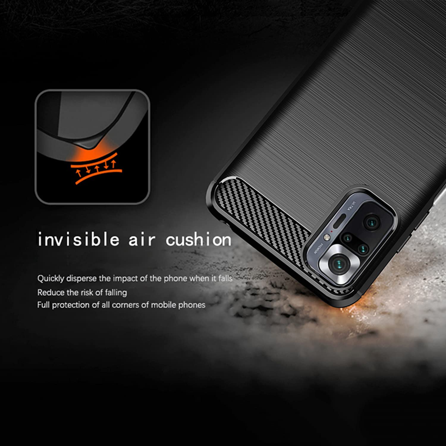 Pikkme Redmi Note 10 Pro/Note 10 Pro Max black back cover – photo 2