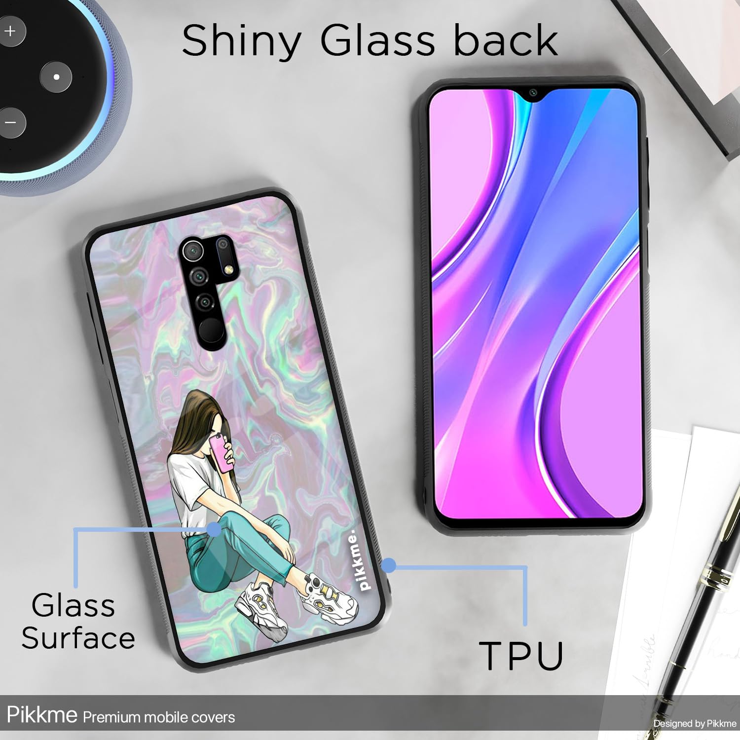 Pikkme Hybrid mobile cover for Redmi 9 Prime – photo 3
