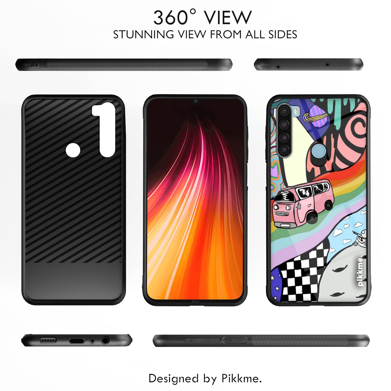 Pikkme Hybrid back cover for Redmi Note 8 – photo 2