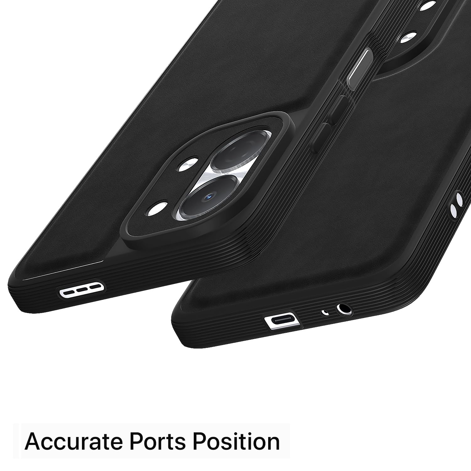 Pikkme Tecno Spark Go 3 black mobile back cover – photo 4