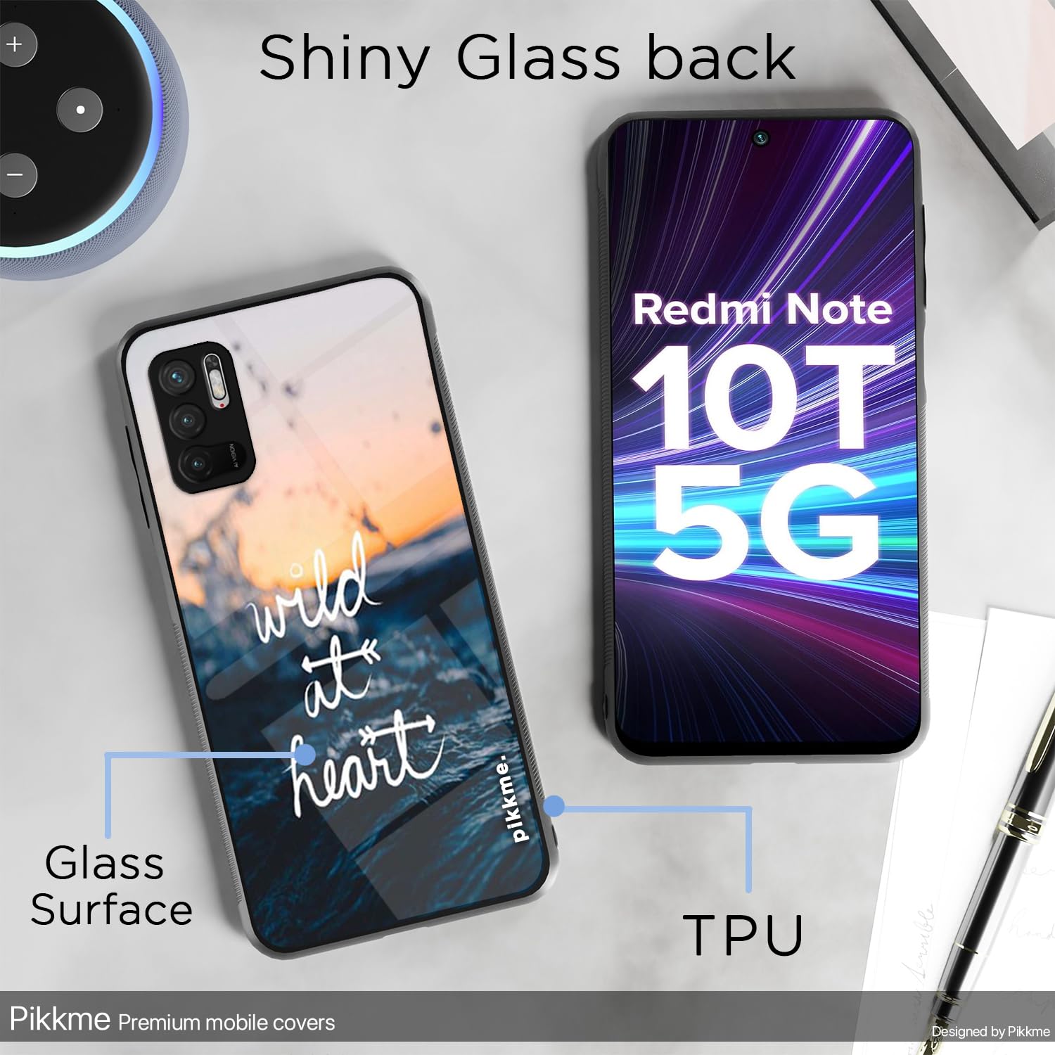 Pikkme Redmi Note 10T/Poco M3 Pro 5G Hybrid phone cover – photo 3