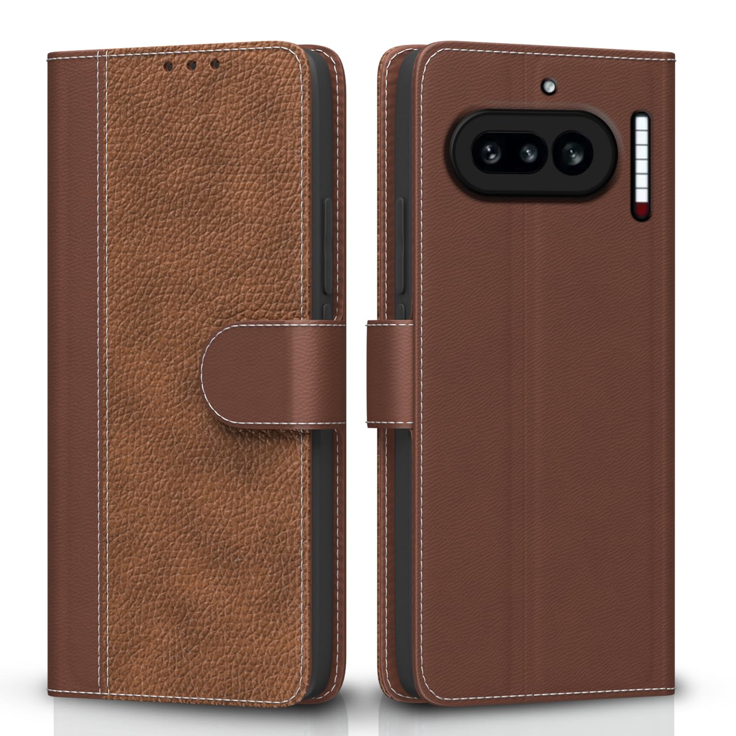 Tan Wallet flip cover for Nothing Phone 4a 5G – Pikkme