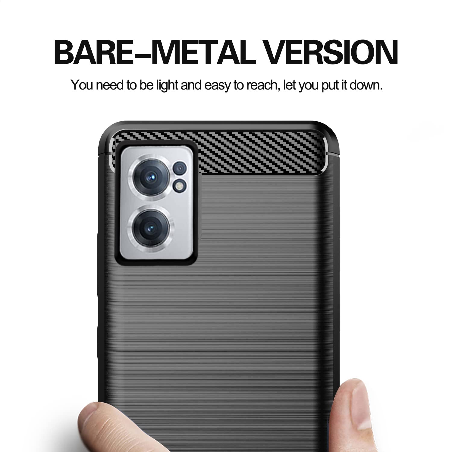 Pikkme OnePlus Nord CE 2 5G Hybrid black mobile cover – photo 5