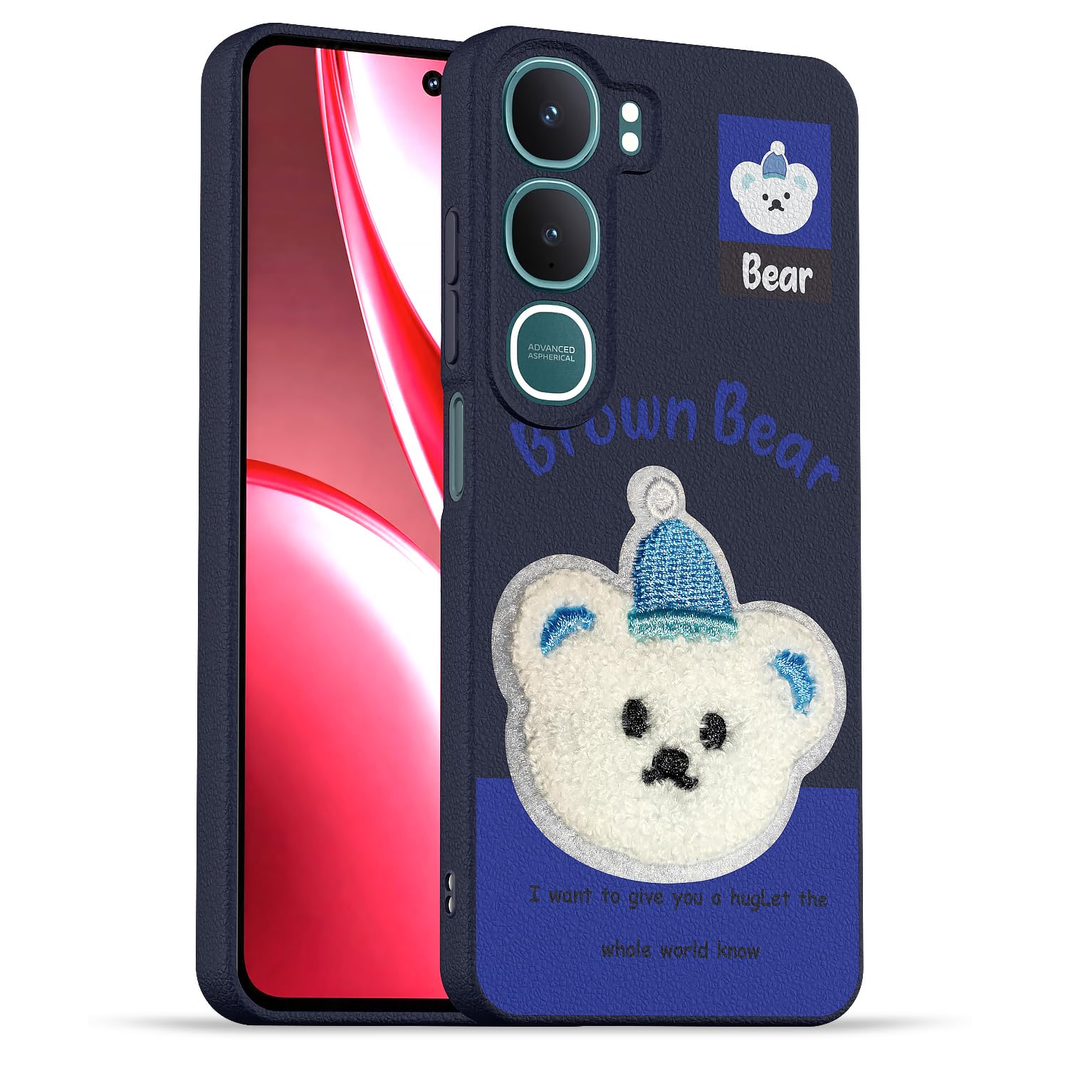 Pikkme Vivo Y31 5G blue mobile cover