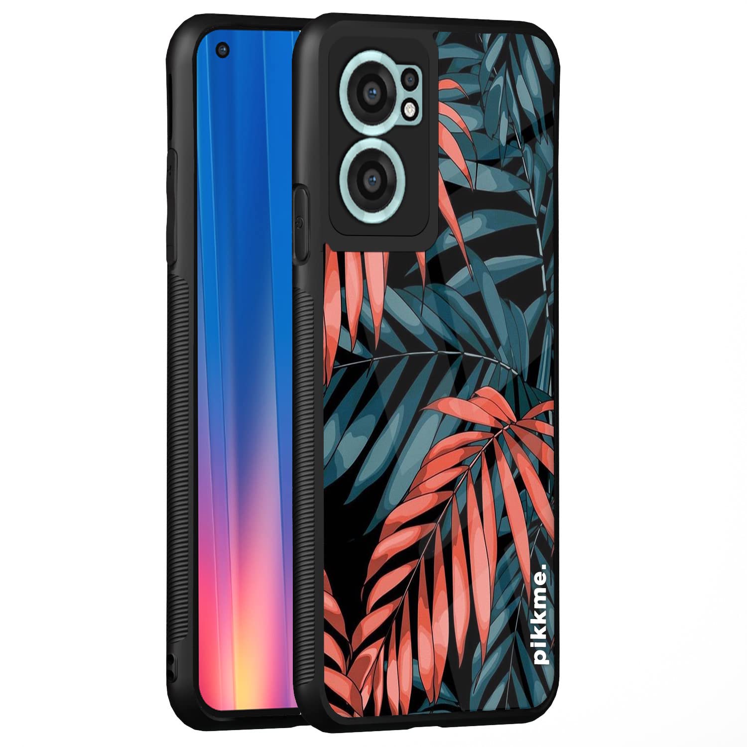 Pikkme Flower mobile back cover for OnePlus Nord CE 2 5G