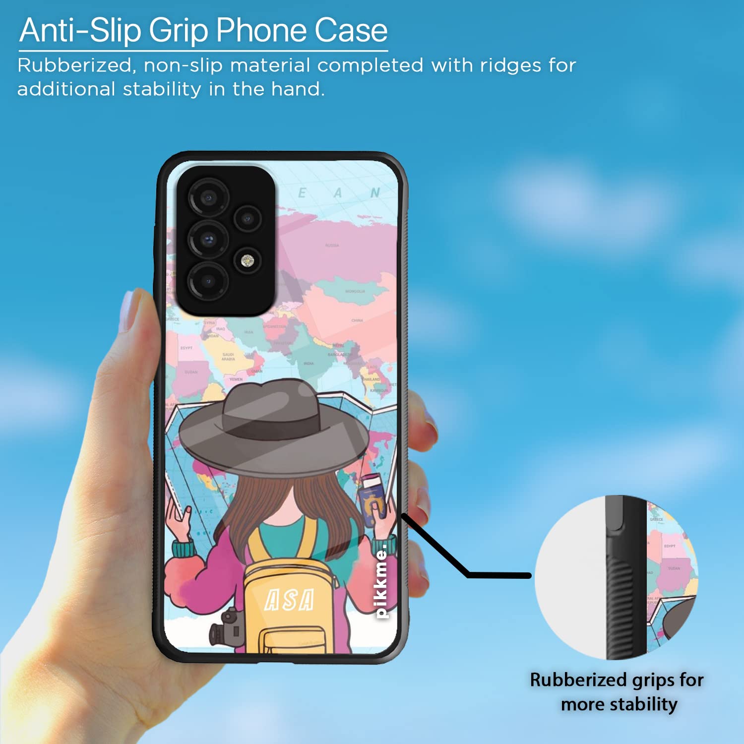 Samsung A13 4G Hybrid phone cover by Pikkme – photo 5