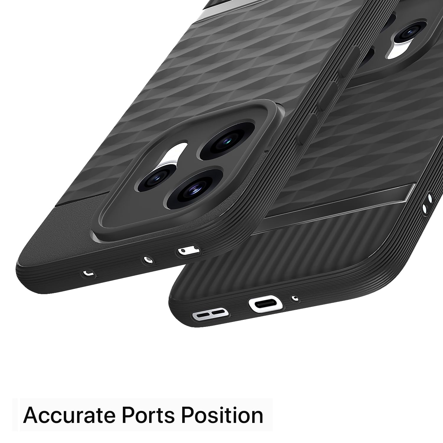 Pikkme Oppo Reno 15 5G Silicone black mobile cover – photo 4