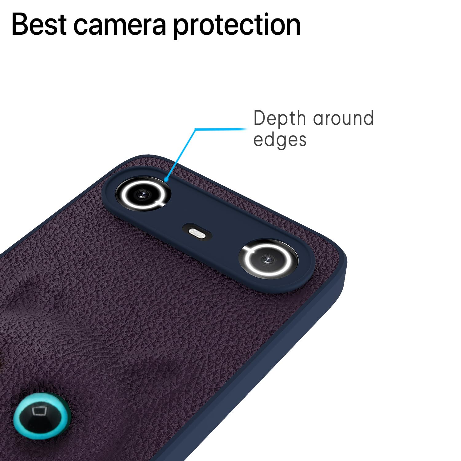 Pikkme Tecno Pova purple back cover – photo 5