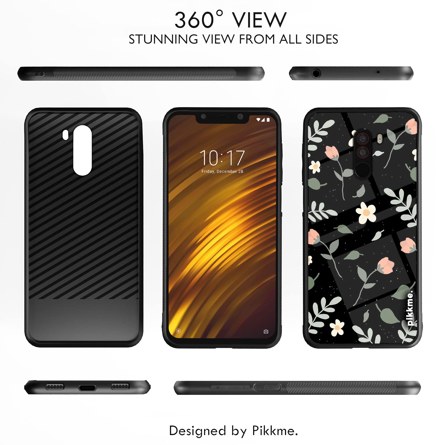 Pikkme Flower mobile cover for Poco F1 – photo 2