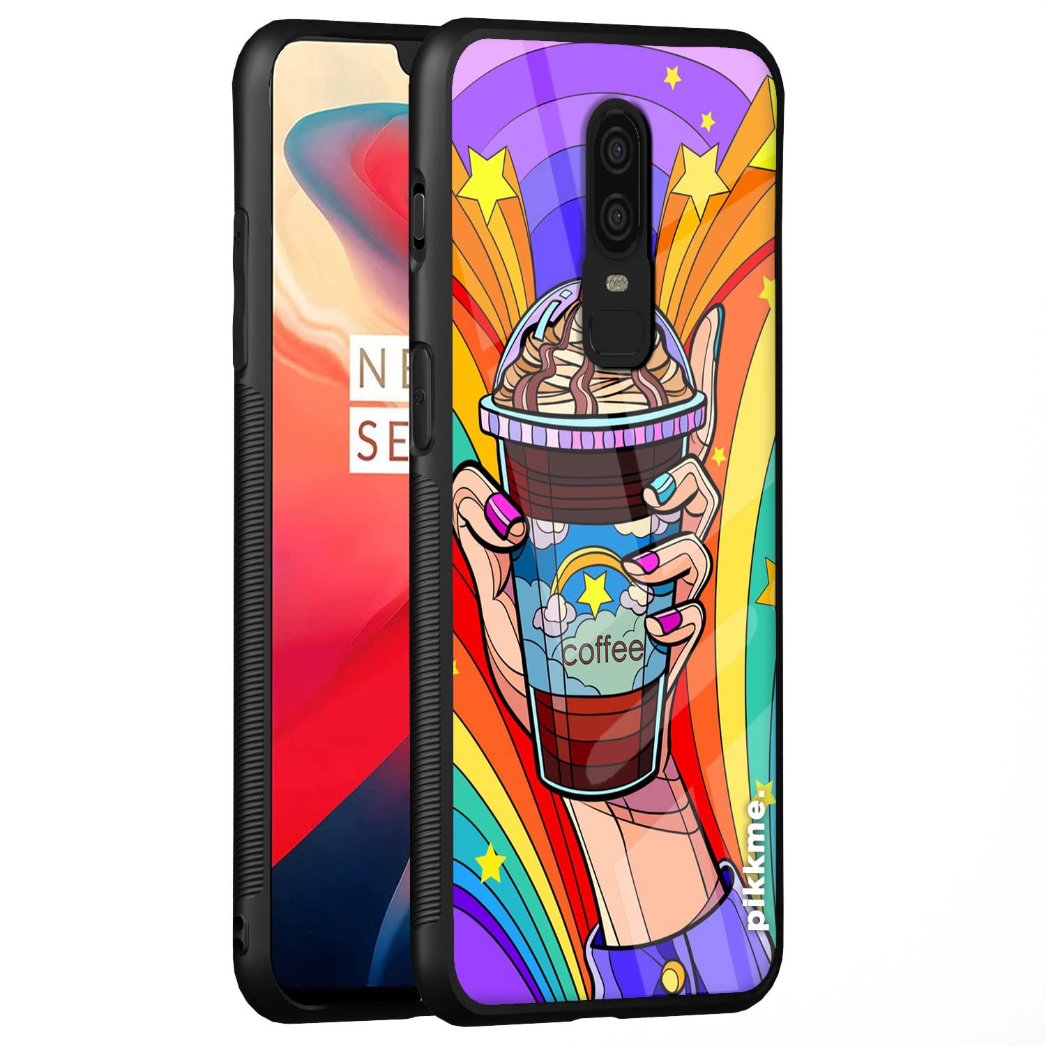 Pikkme OnePlus 6 mobile cover